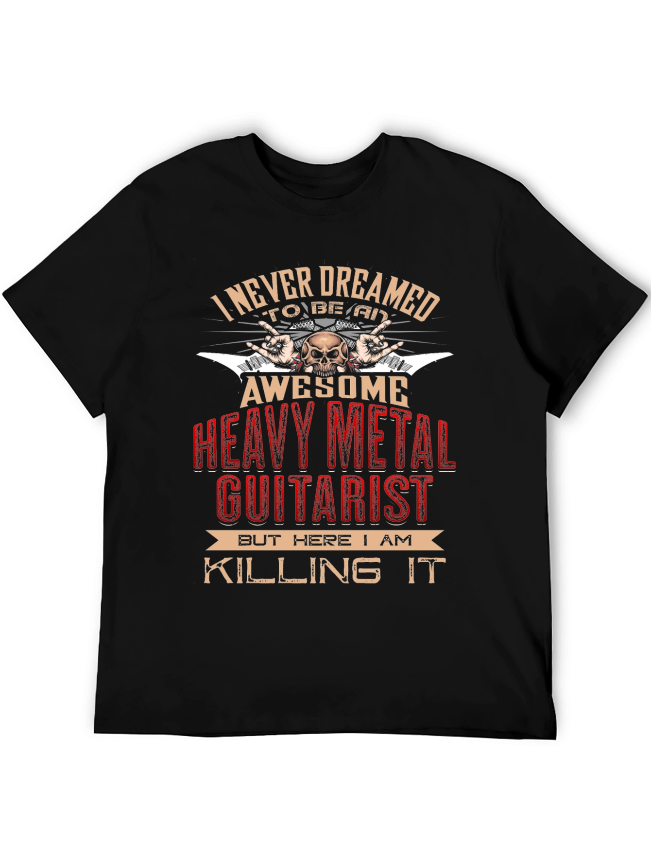 Heavy Metal Guitarist T-Shirt