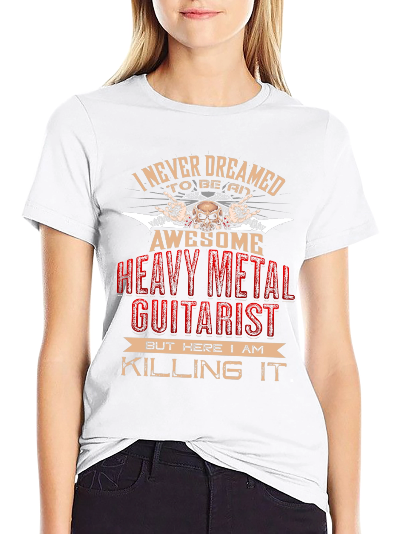 Heavy Metal Guitarist T-Shirt