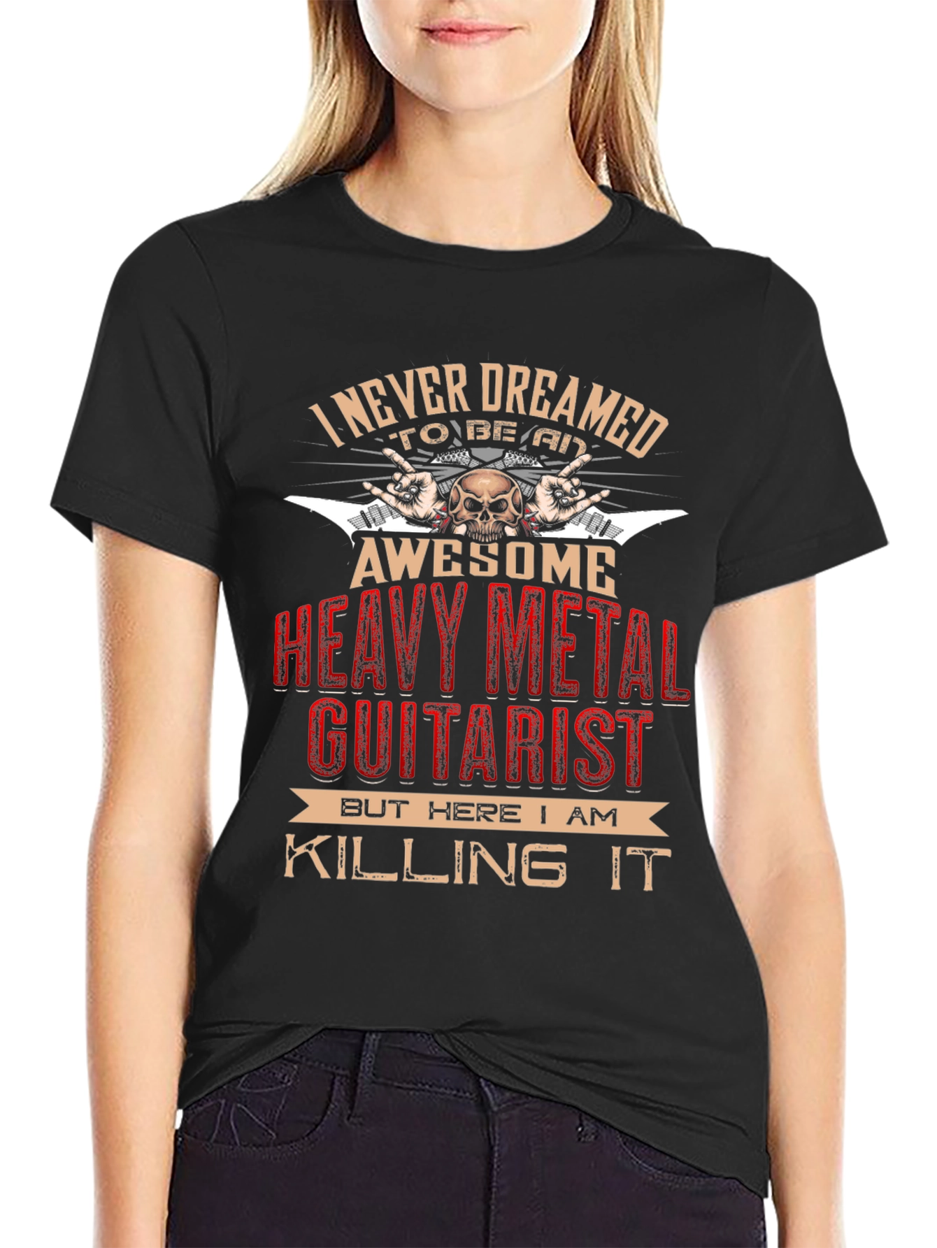 Heavy Metal Guitarist T-Shirt