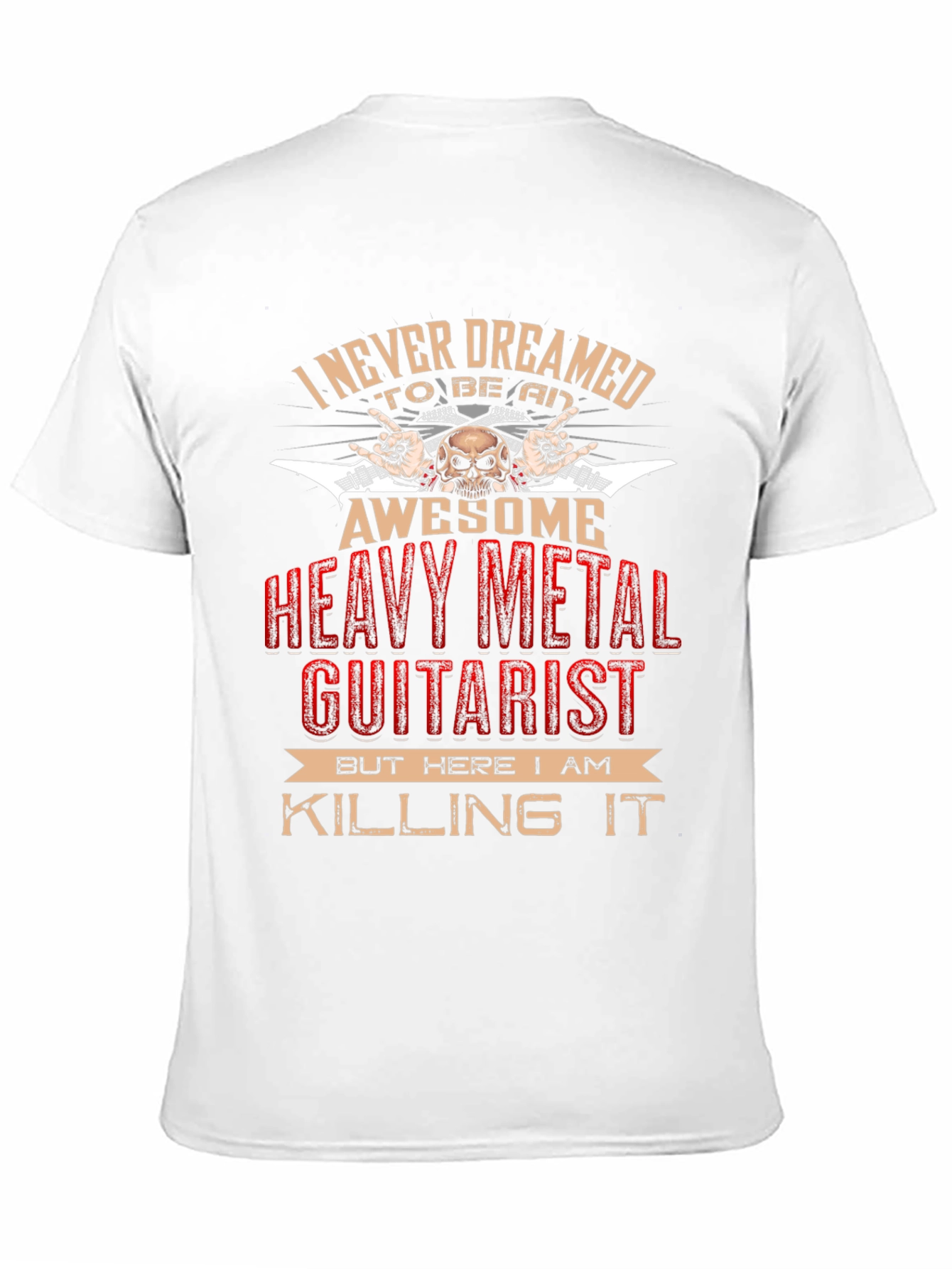 Heavy Metal Guitarist T-Shirt