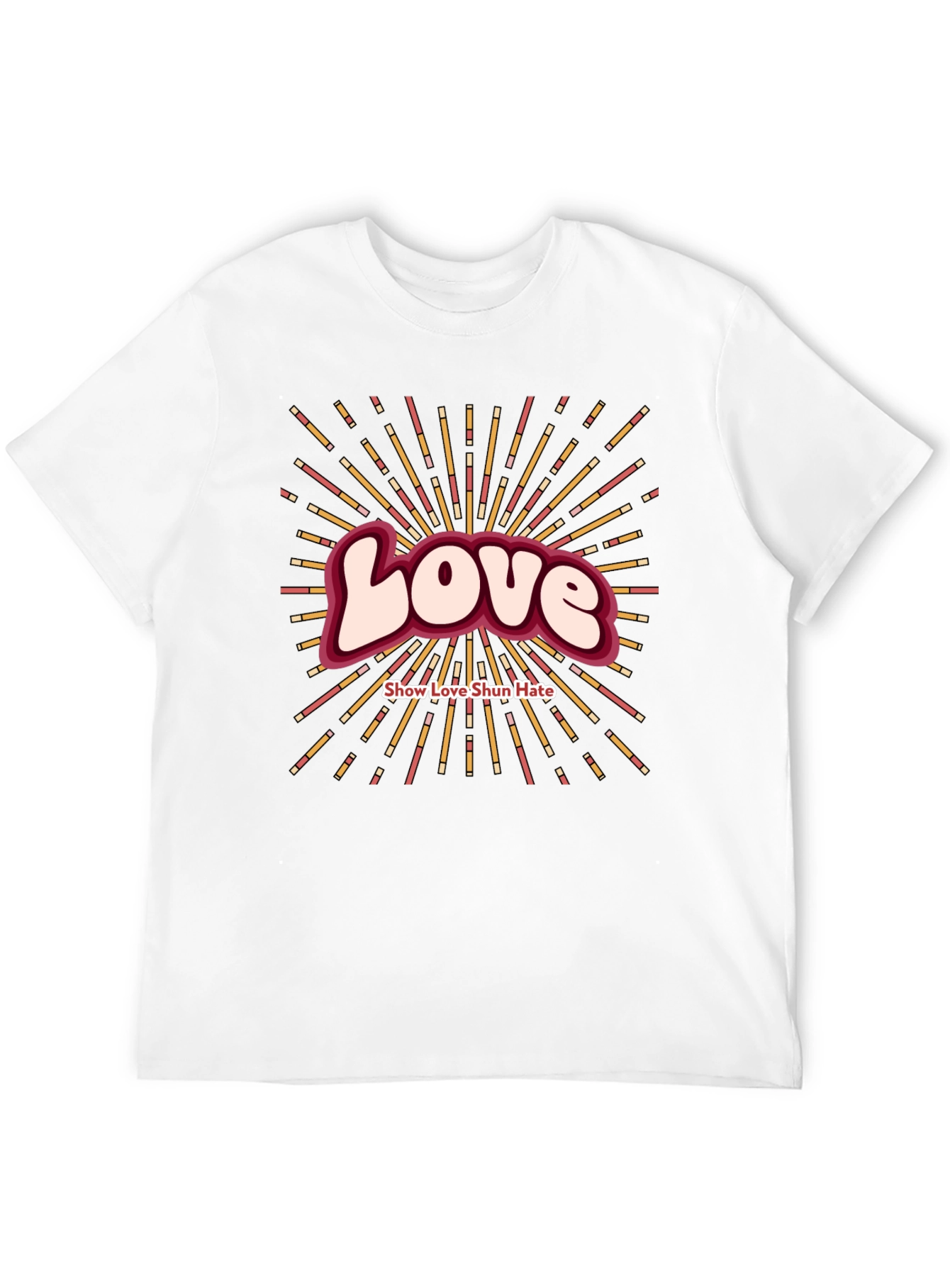 Love Show Love Shun Hate Graphic T-Shirt