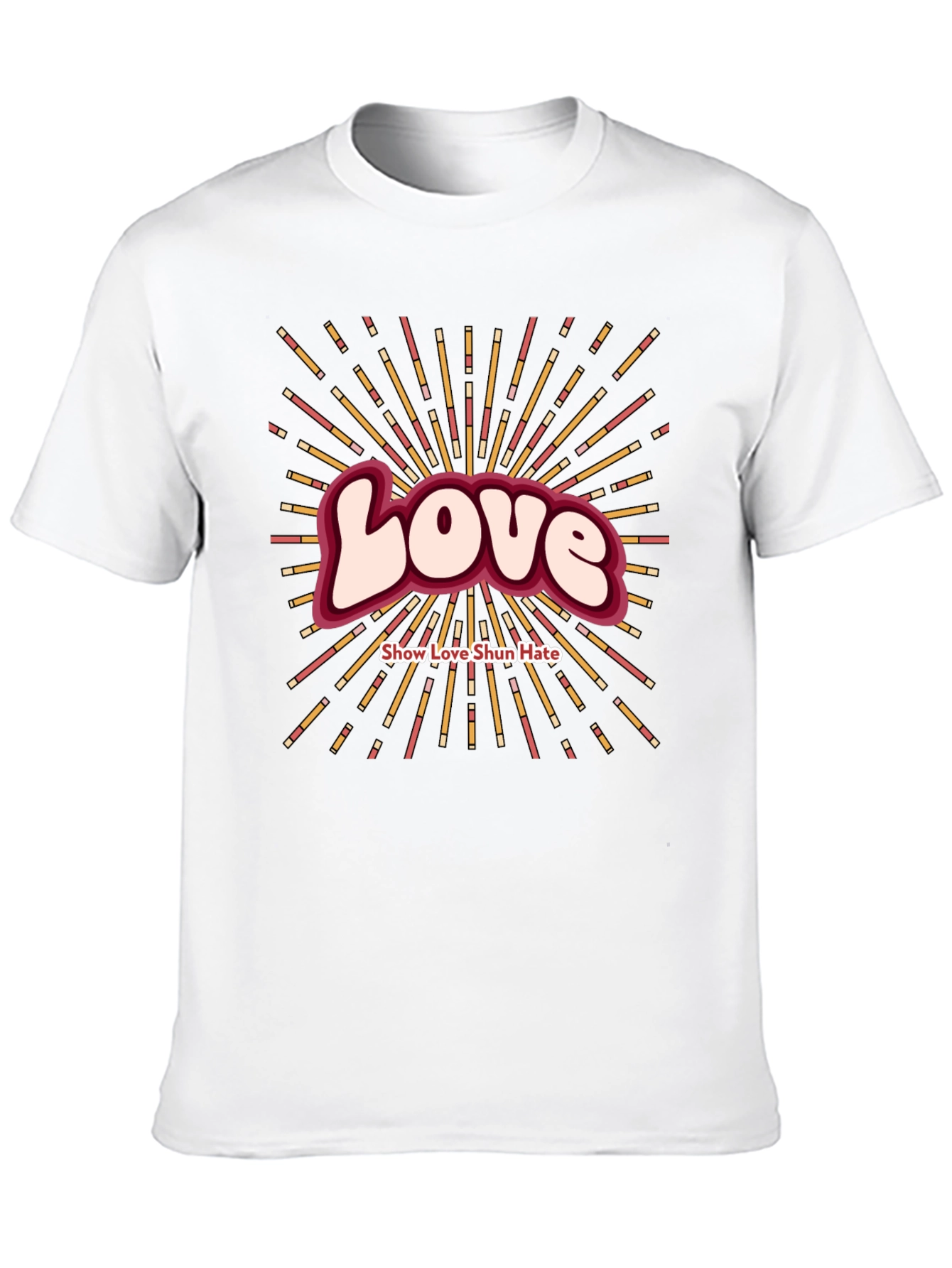 Love Show Love Shun Hate Graphic T-Shirt