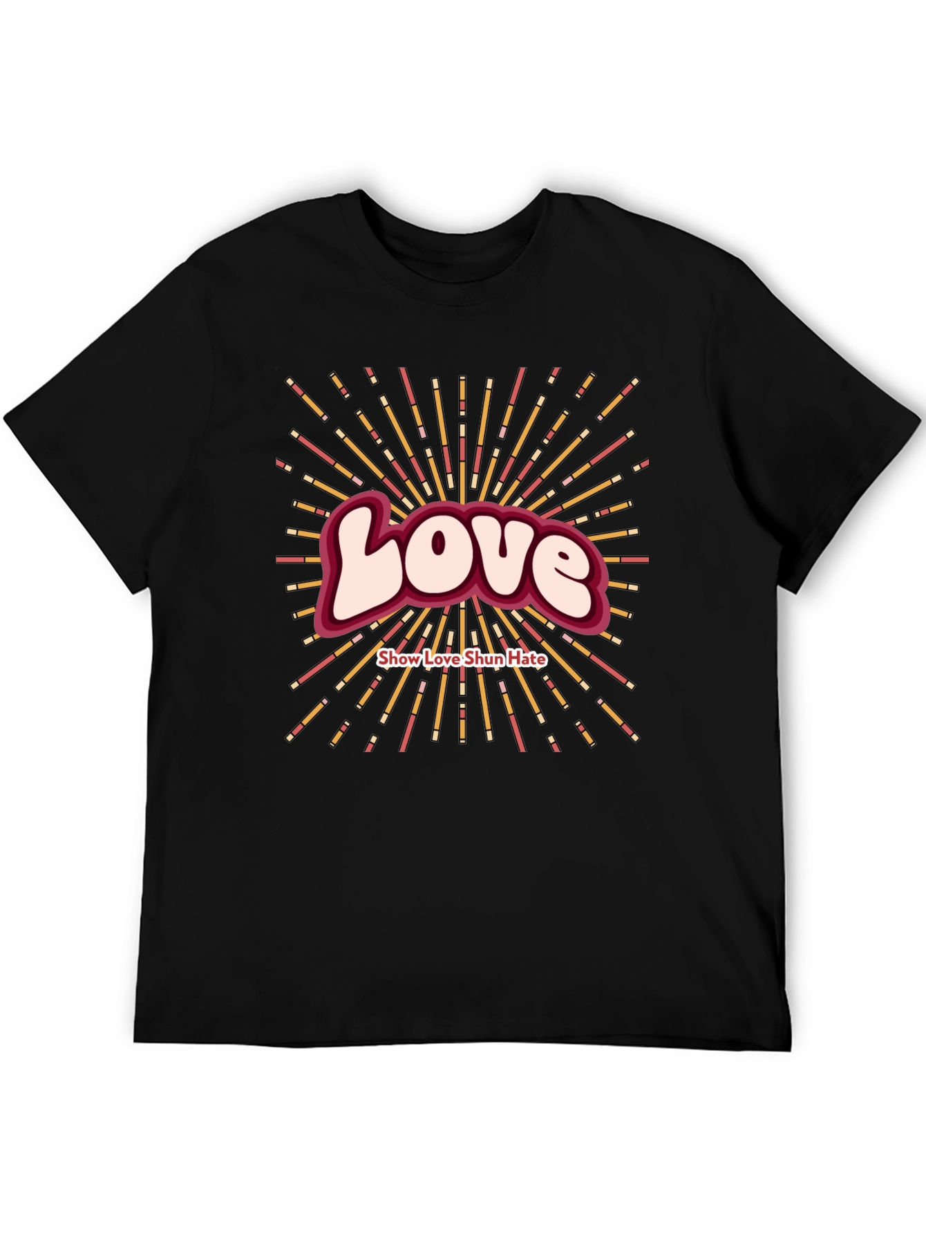 Love Show Love Shun Hate Graphic T-Shirt