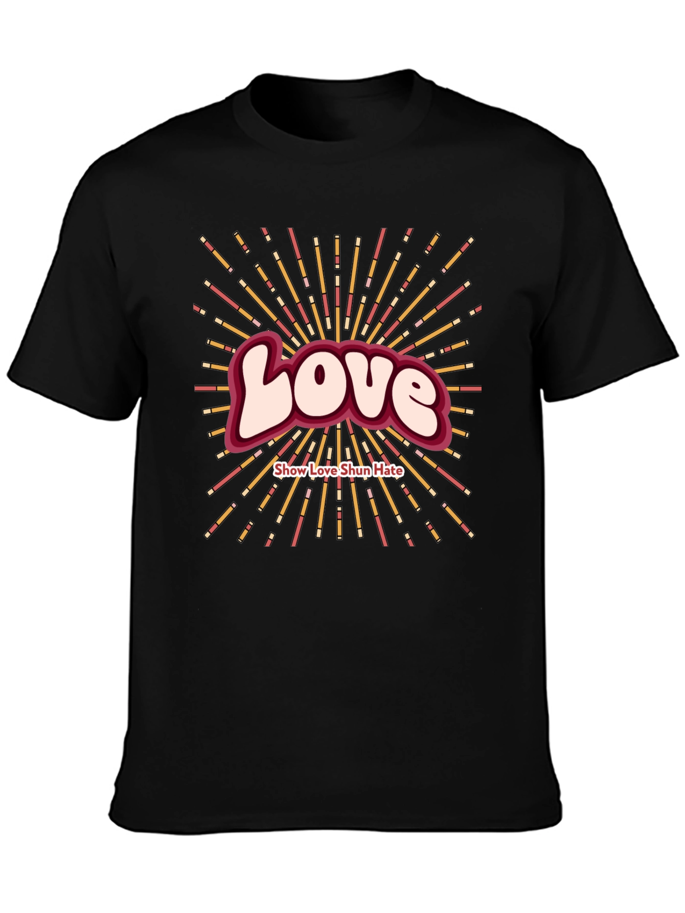 Love Show Love Shun Hate Graphic T-Shirt