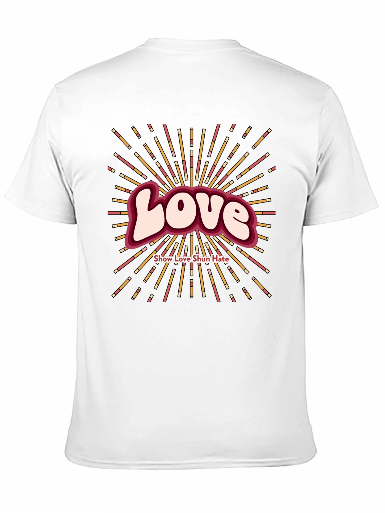 Love Show Love Shun Hate Graphic T-Shirt
