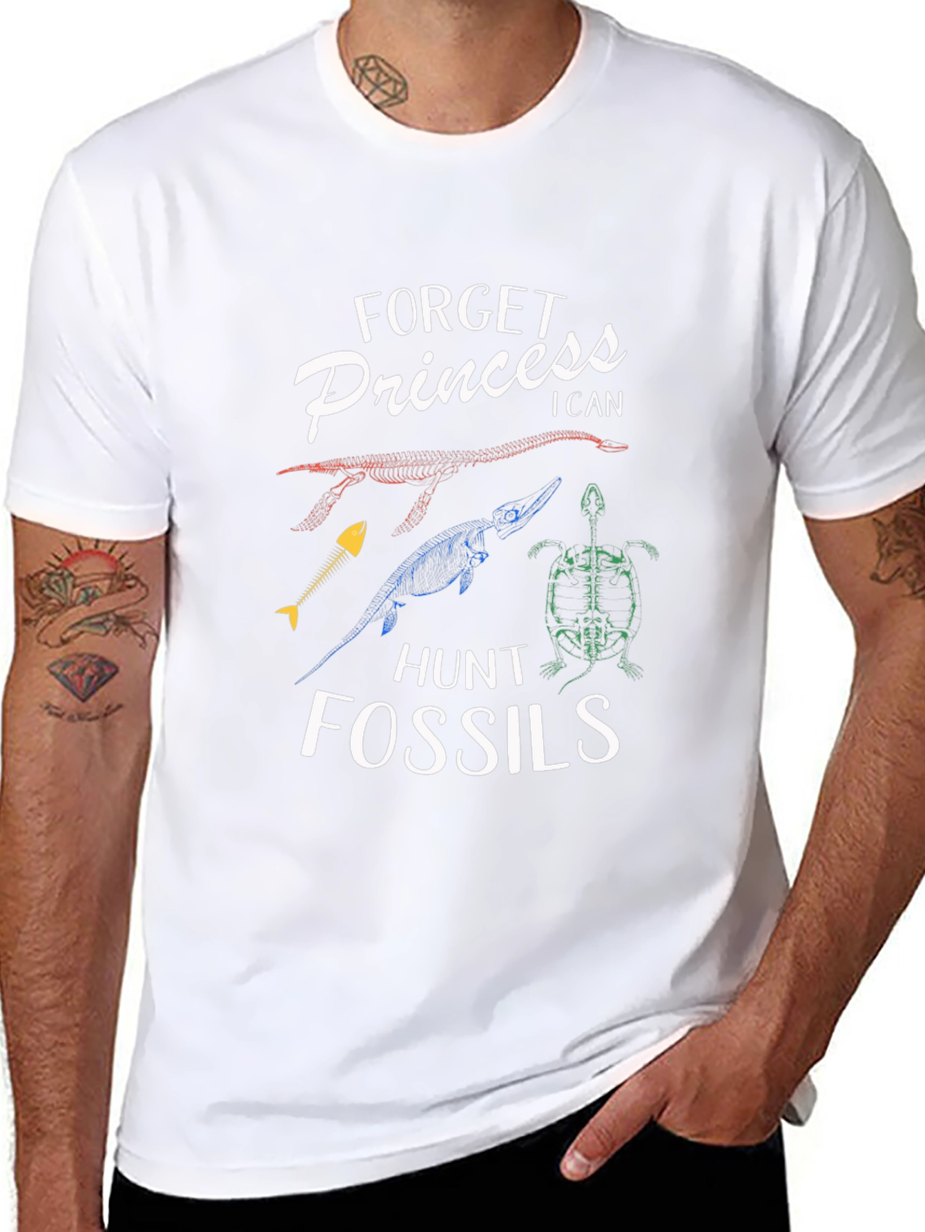 Forget Princess I Hunt Fossils Graphic Tee