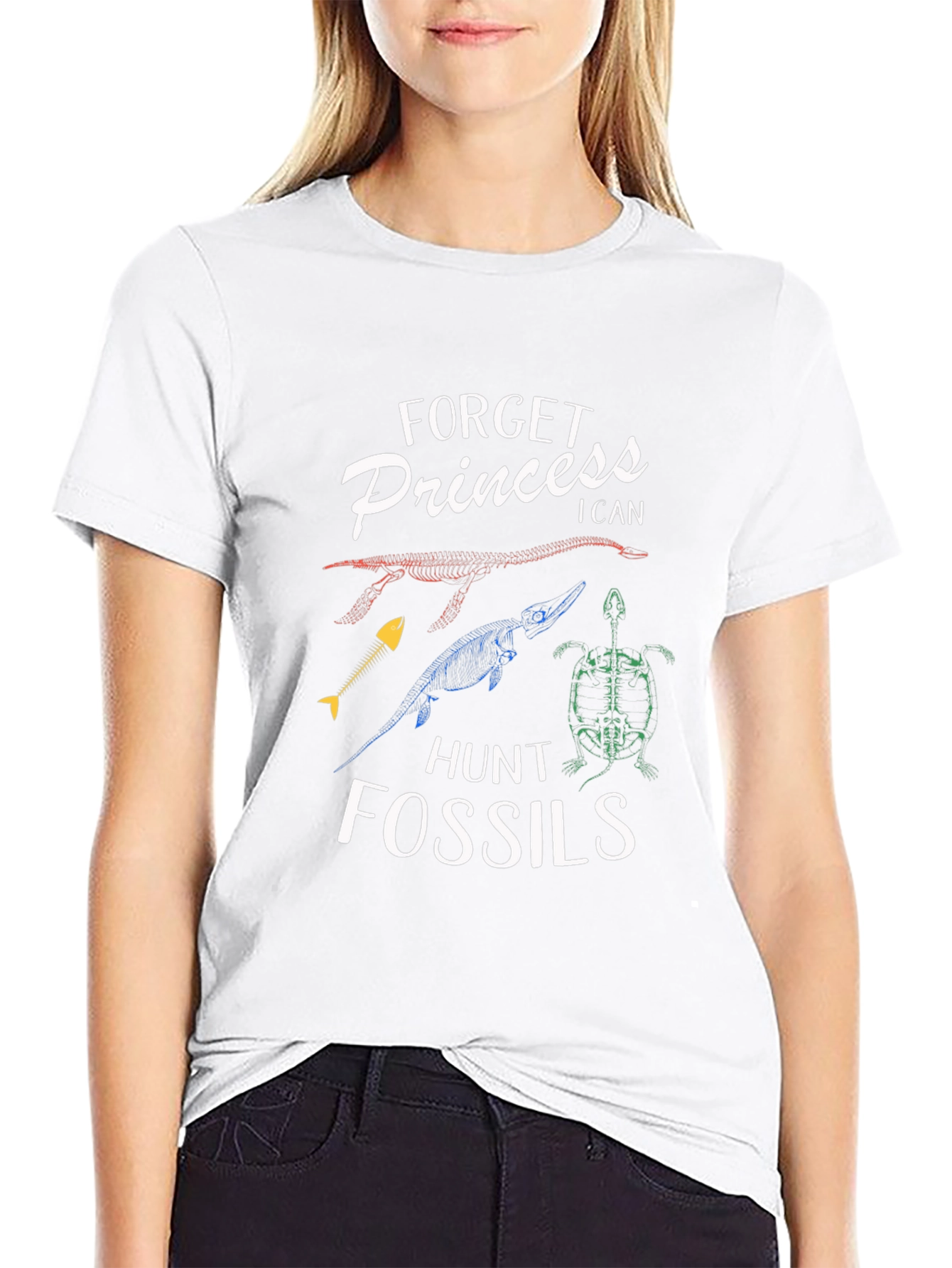 Forget Princess I Hunt Fossils Graphic Tee