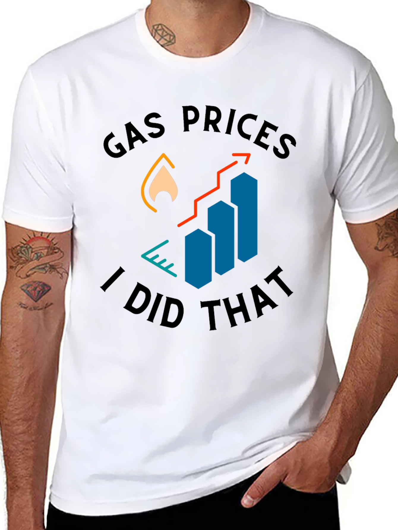 Gas Prices I Did That T-Shirt