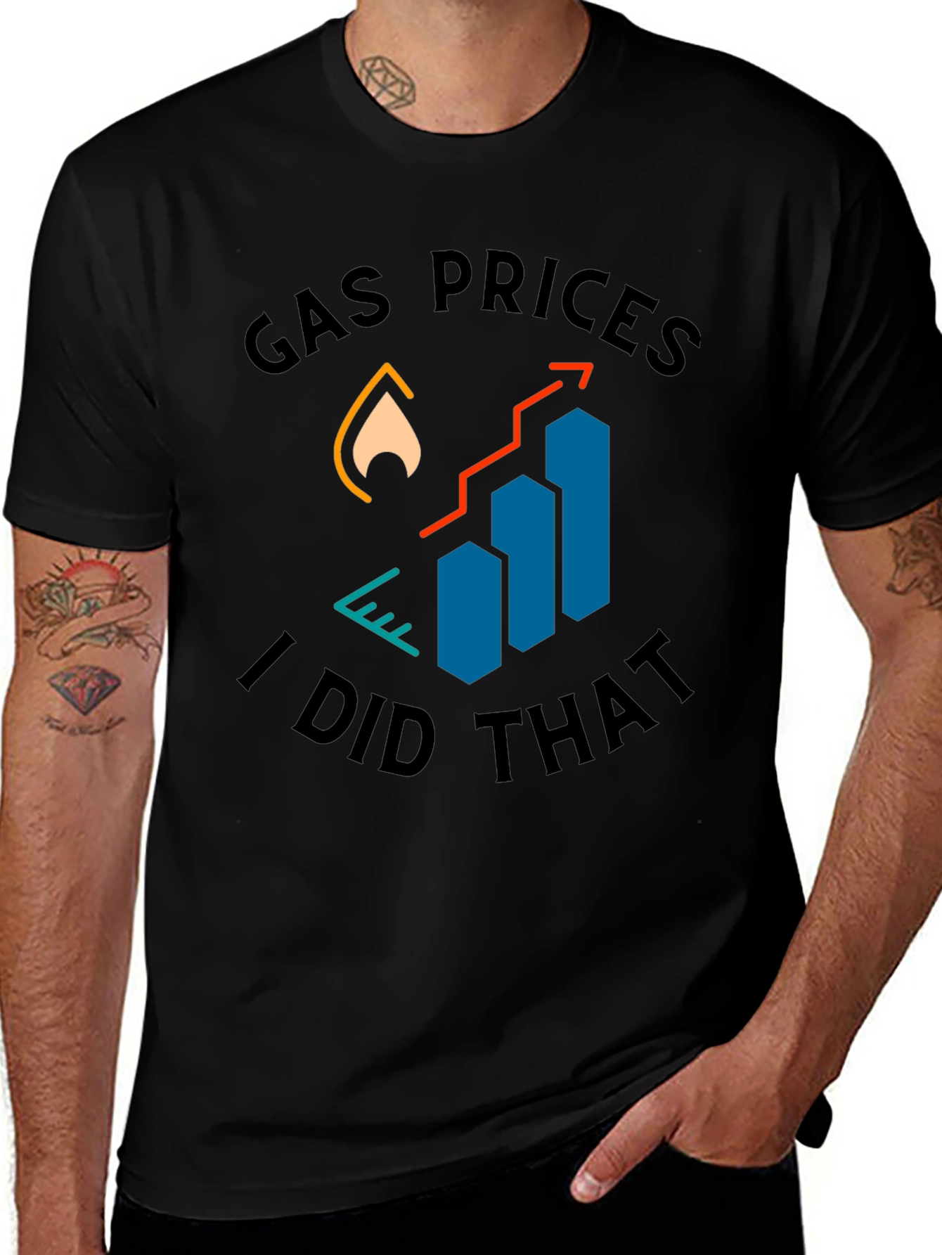 Gas Prices I Did That T-Shirt