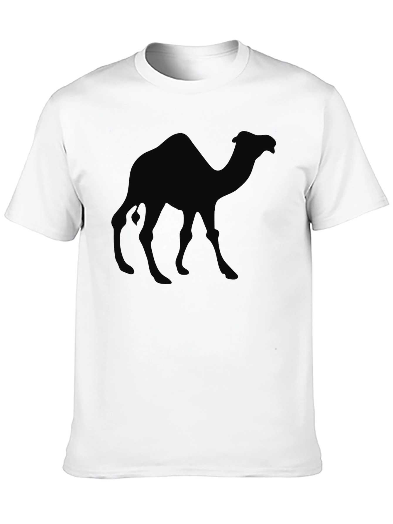Camel Silhouette Black T-Shirt