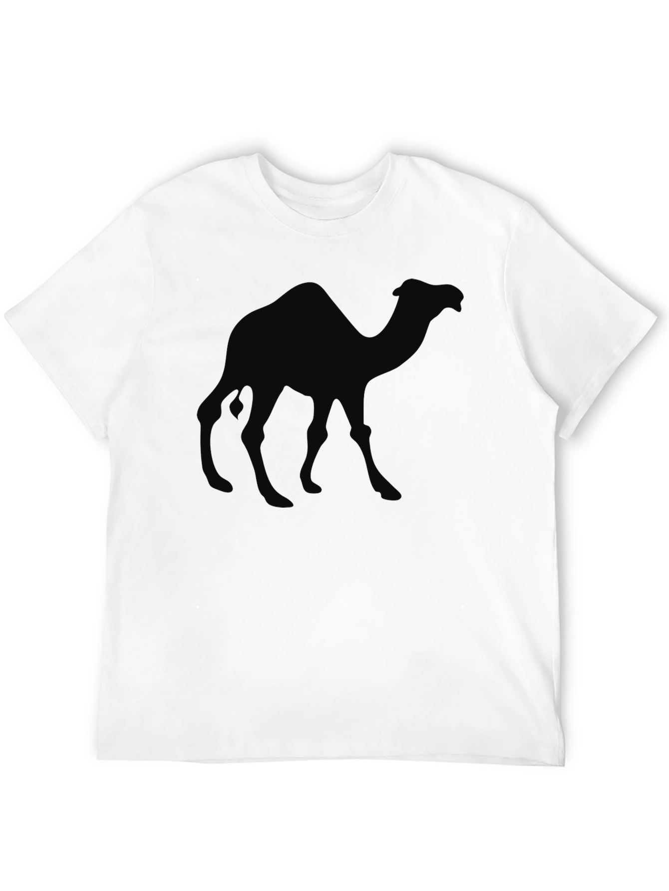 Camel Silhouette Black T-Shirt