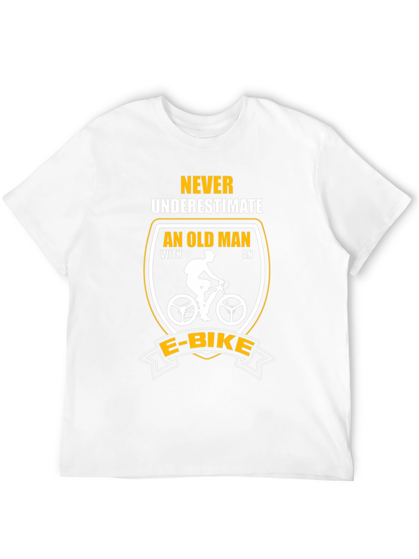 Funny E-Bike Old Man T-Shirt