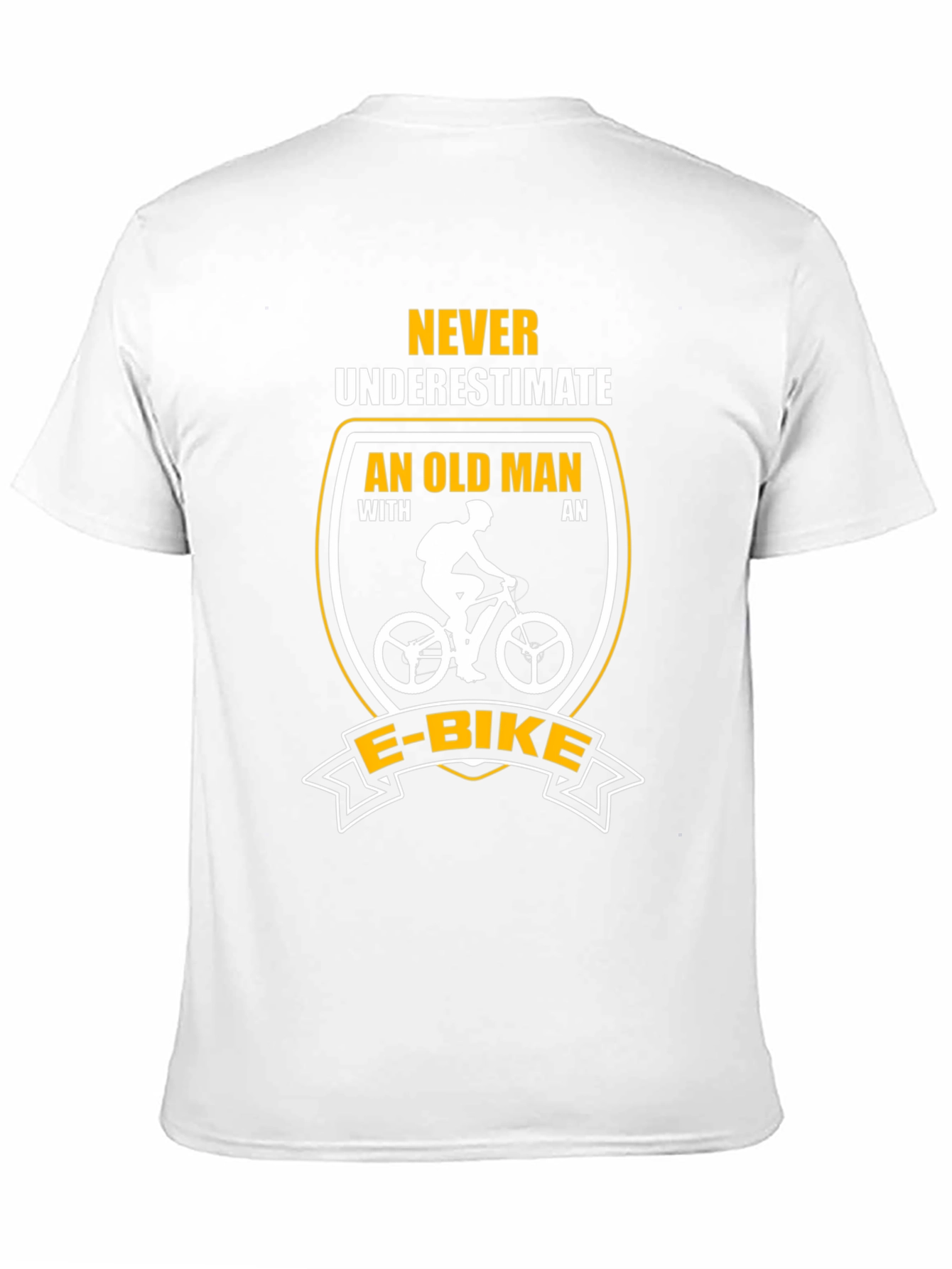 Funny E-Bike Old Man T-Shirt