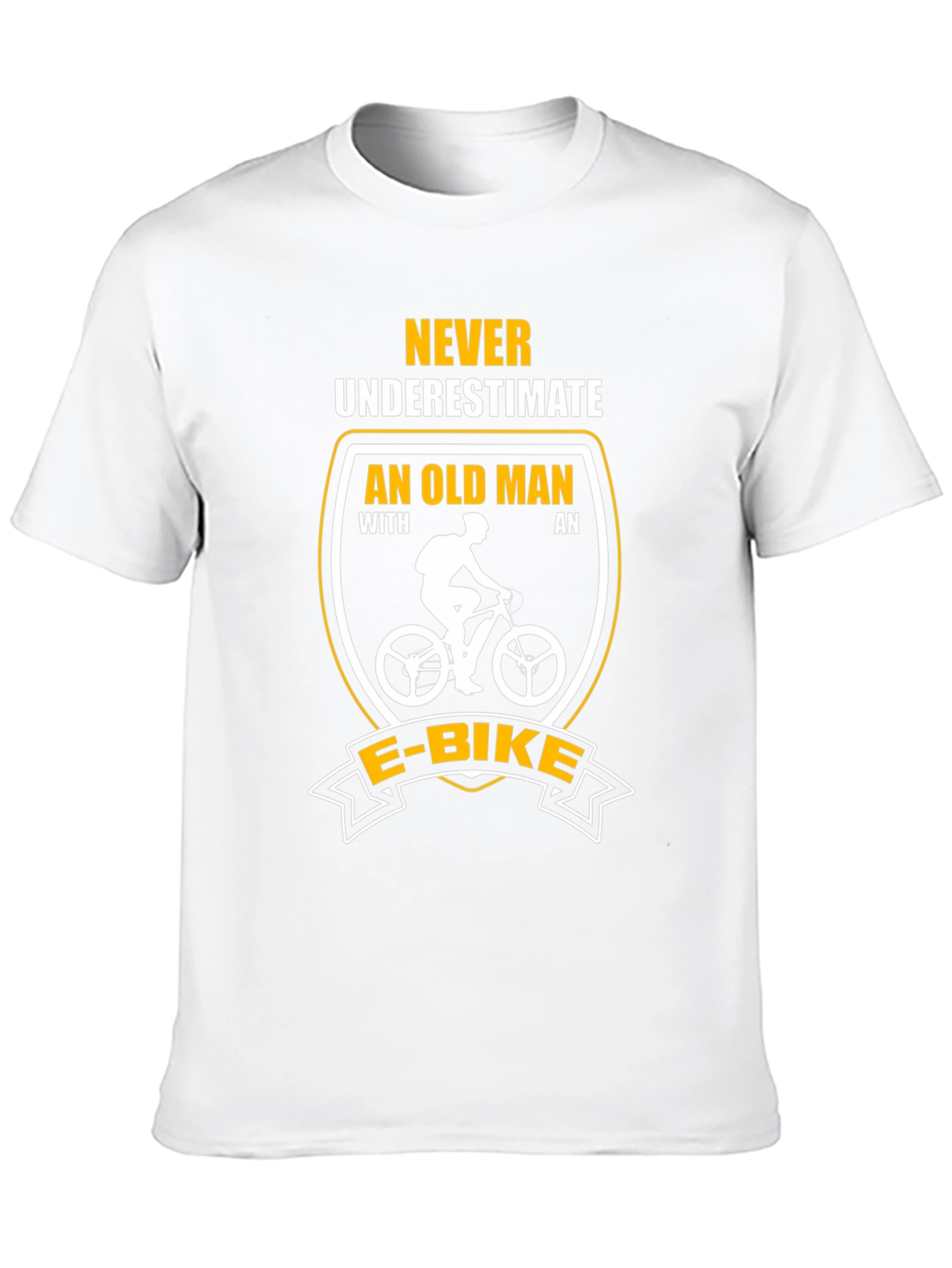 Funny E-Bike Old Man T-Shirt