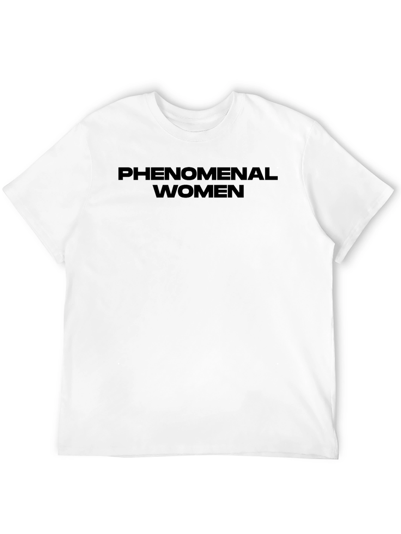 Phenomenal Women Black T-Shirt
