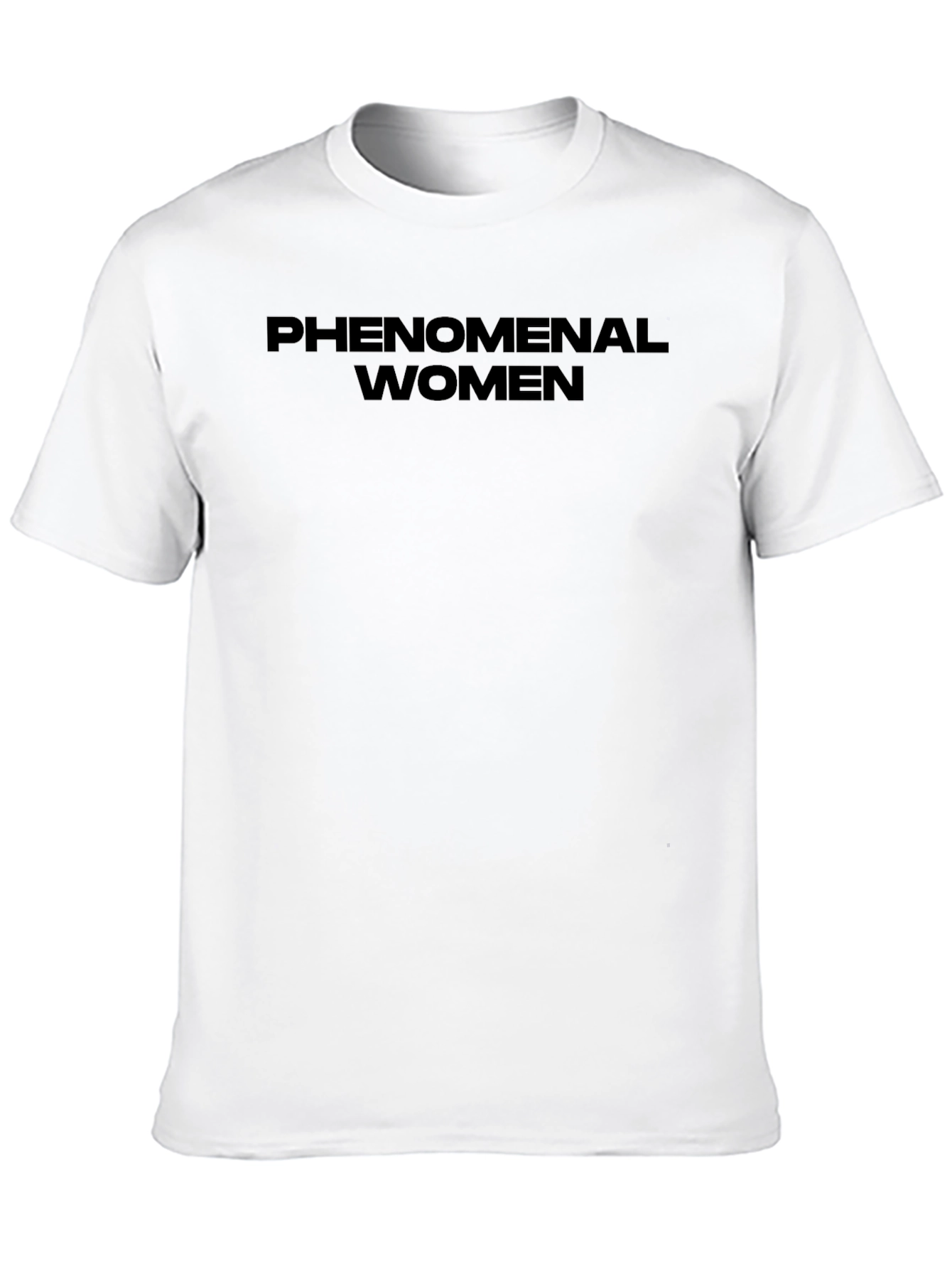 Phenomenal Women Black T-Shirt
