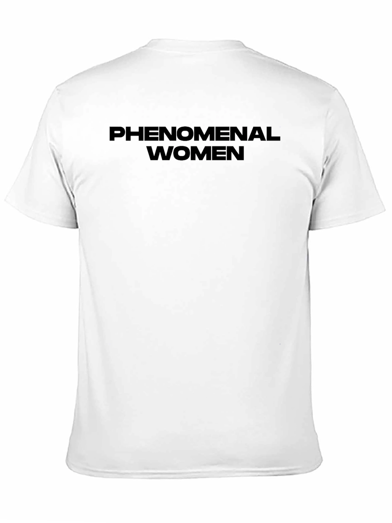 Phenomenal Women Black T-Shirt