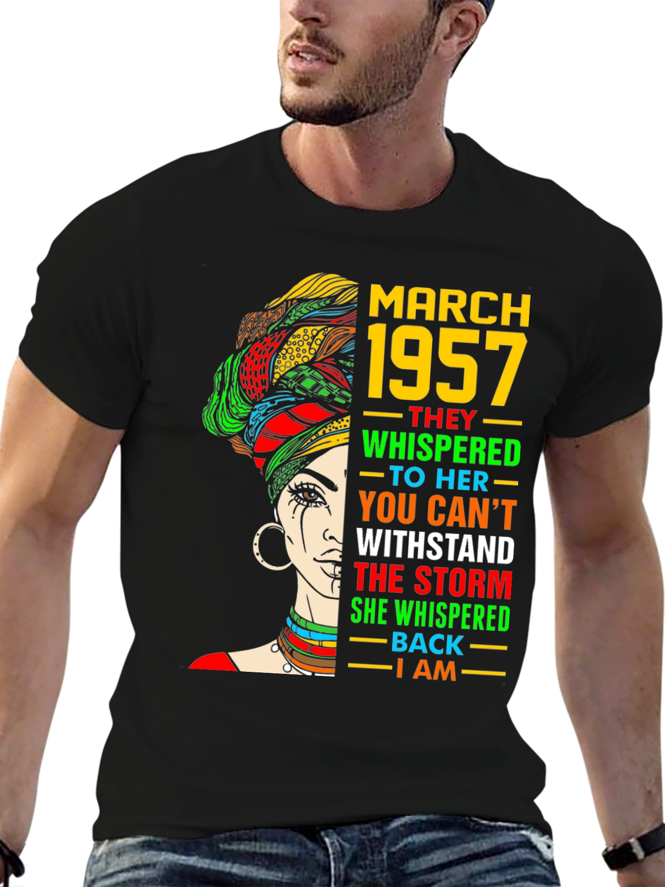 March 1957 Queen T-Shirt - Black History Month