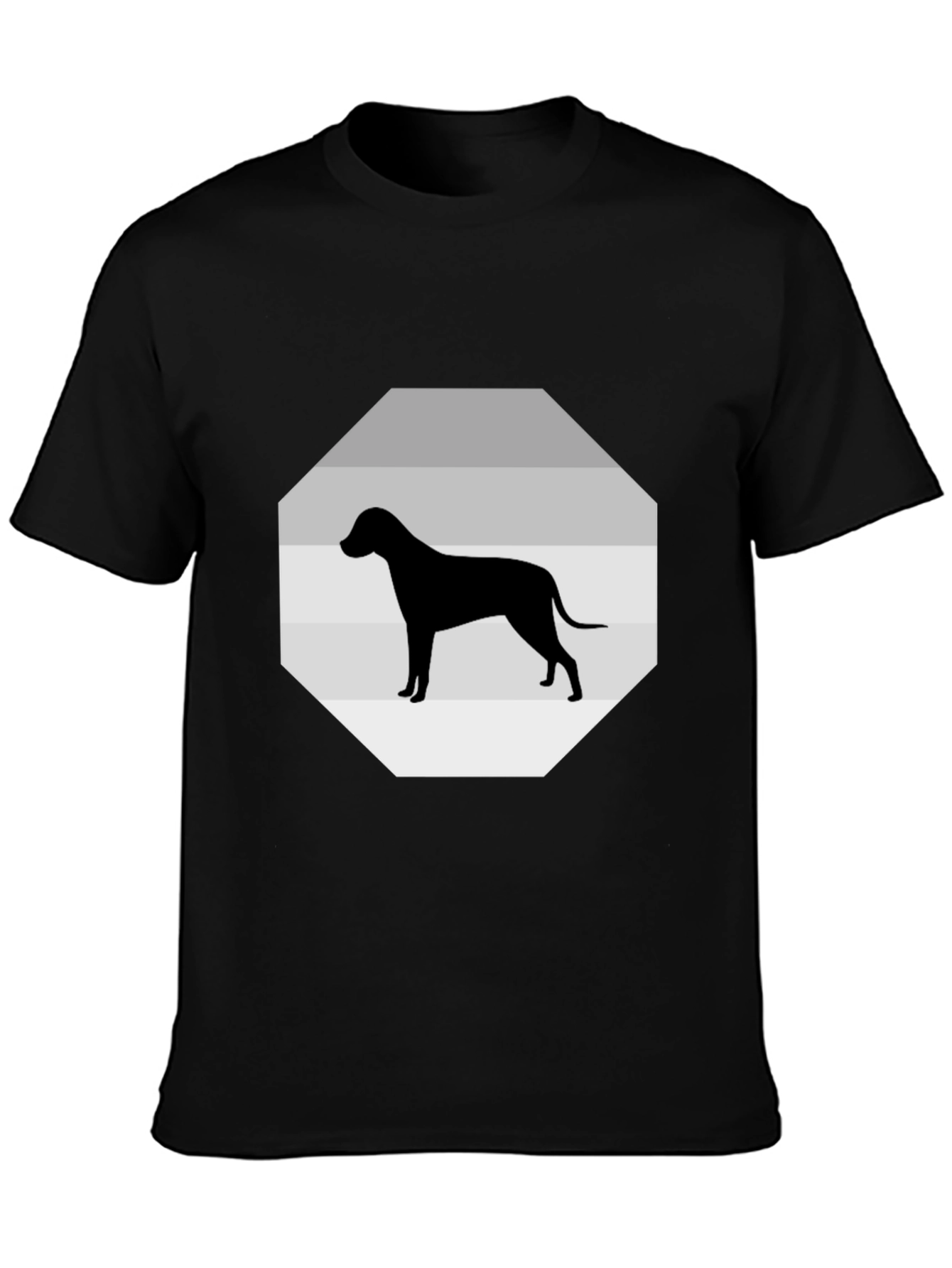 Dog Silhouette Graphic Tee