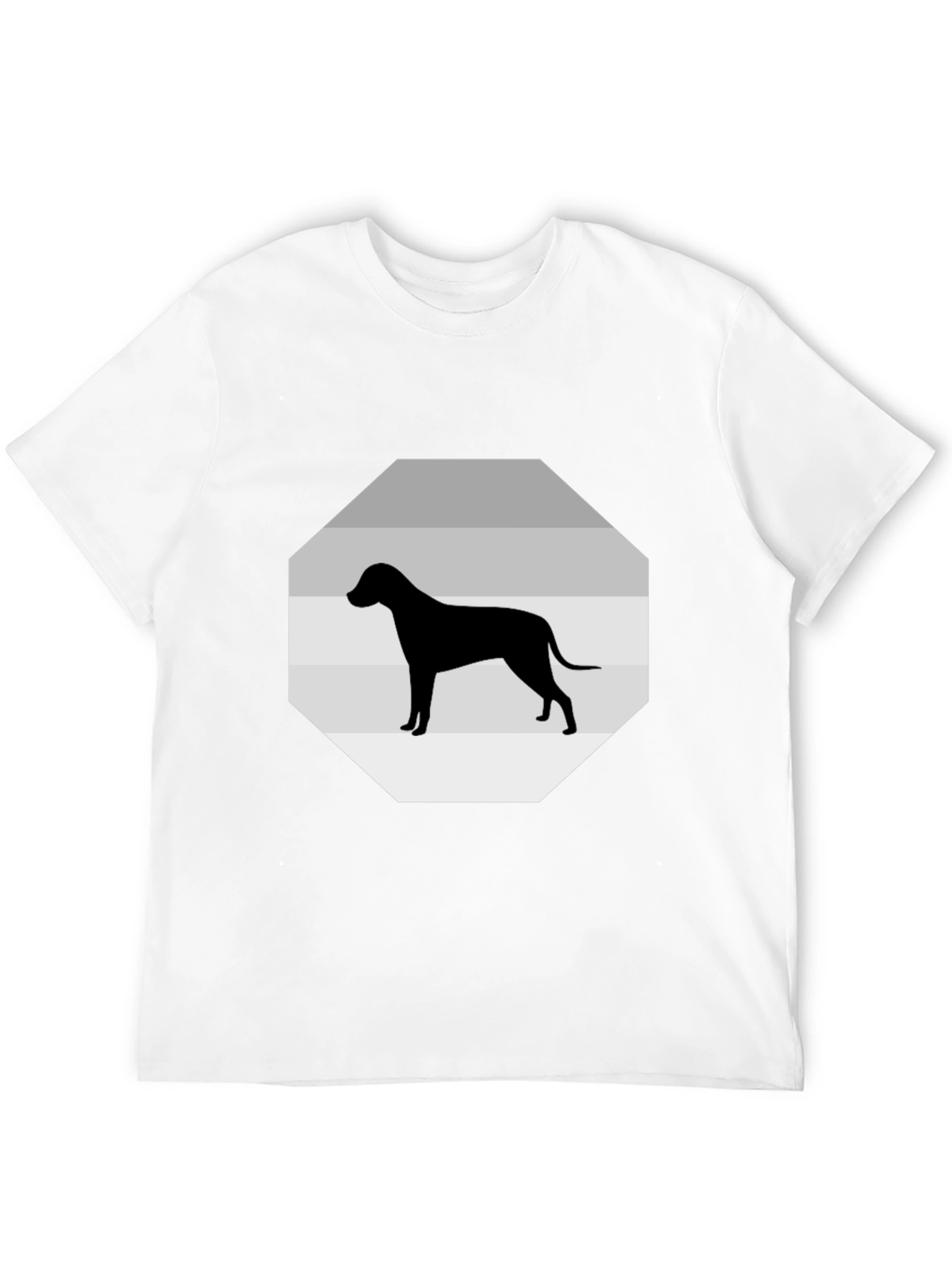 Dog Silhouette Graphic Tee