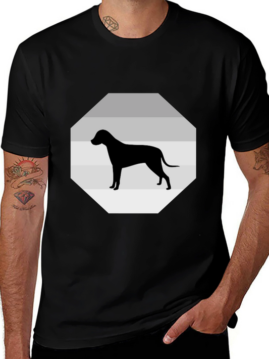 Dog Silhouette Graphic Tee