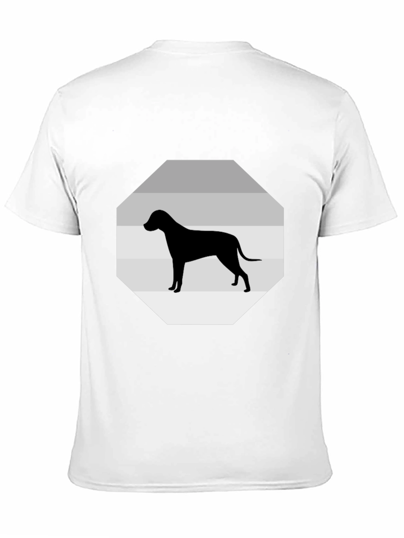 Dog Silhouette Graphic Tee