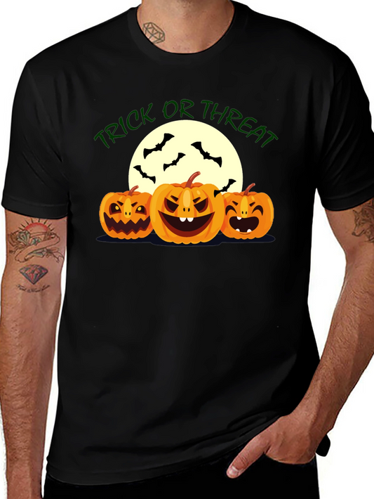 Trick or Threat Halloween T-Shirt Spooky Season Apparel