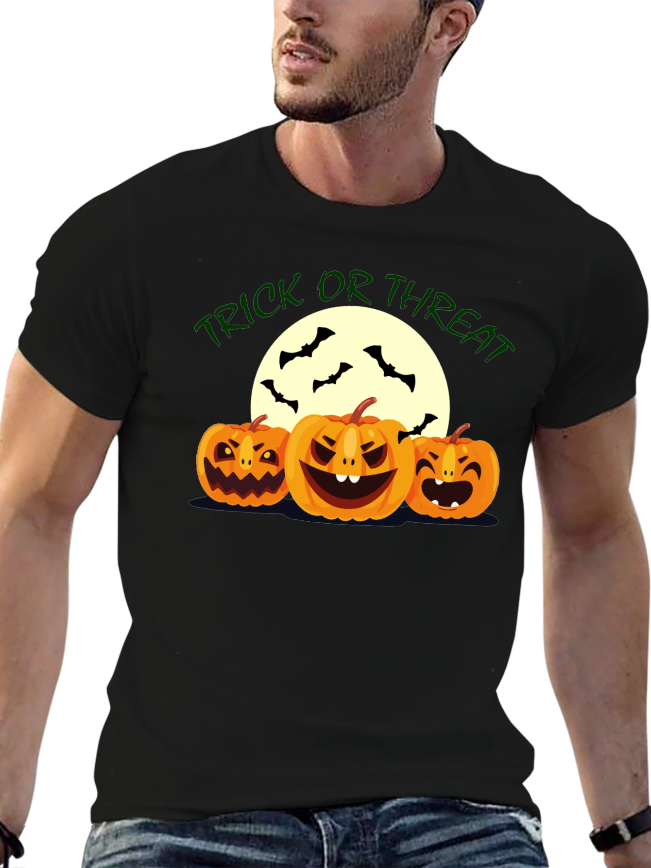 Trick or Threat Halloween T-Shirt Spooky Season Apparel