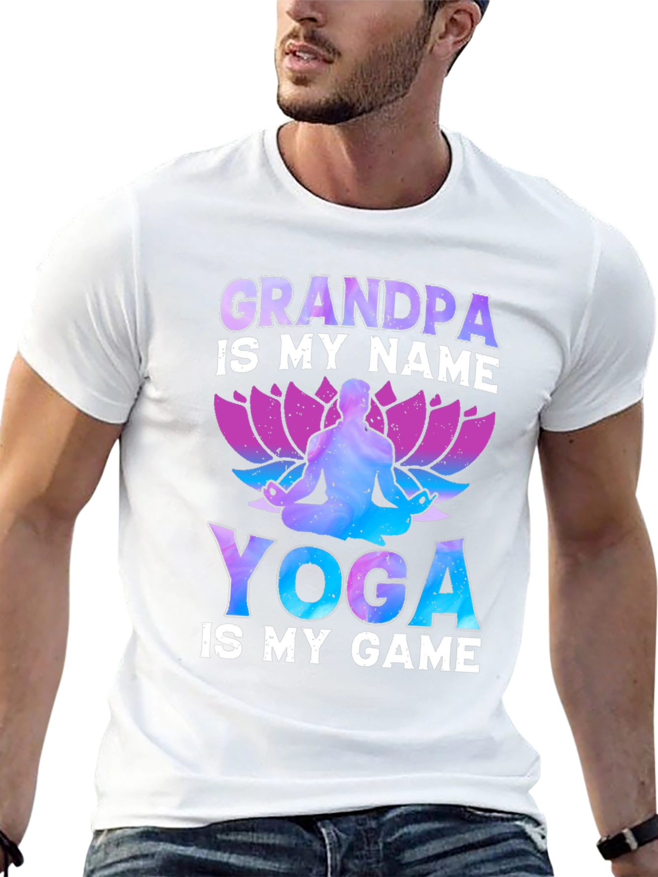 Grandpa Yoga T-Shirt