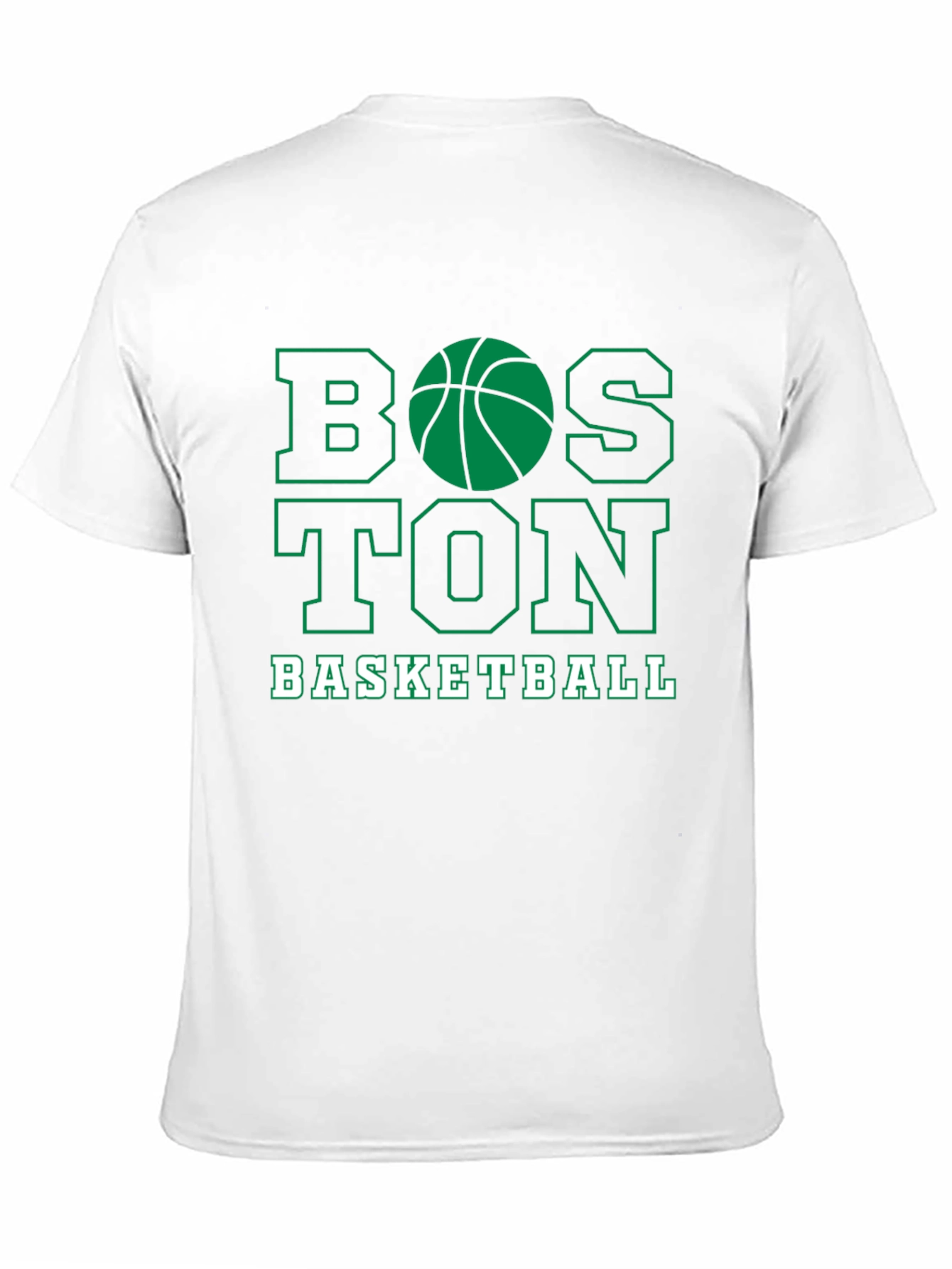 Boston Basketball Graphic Tee - Black