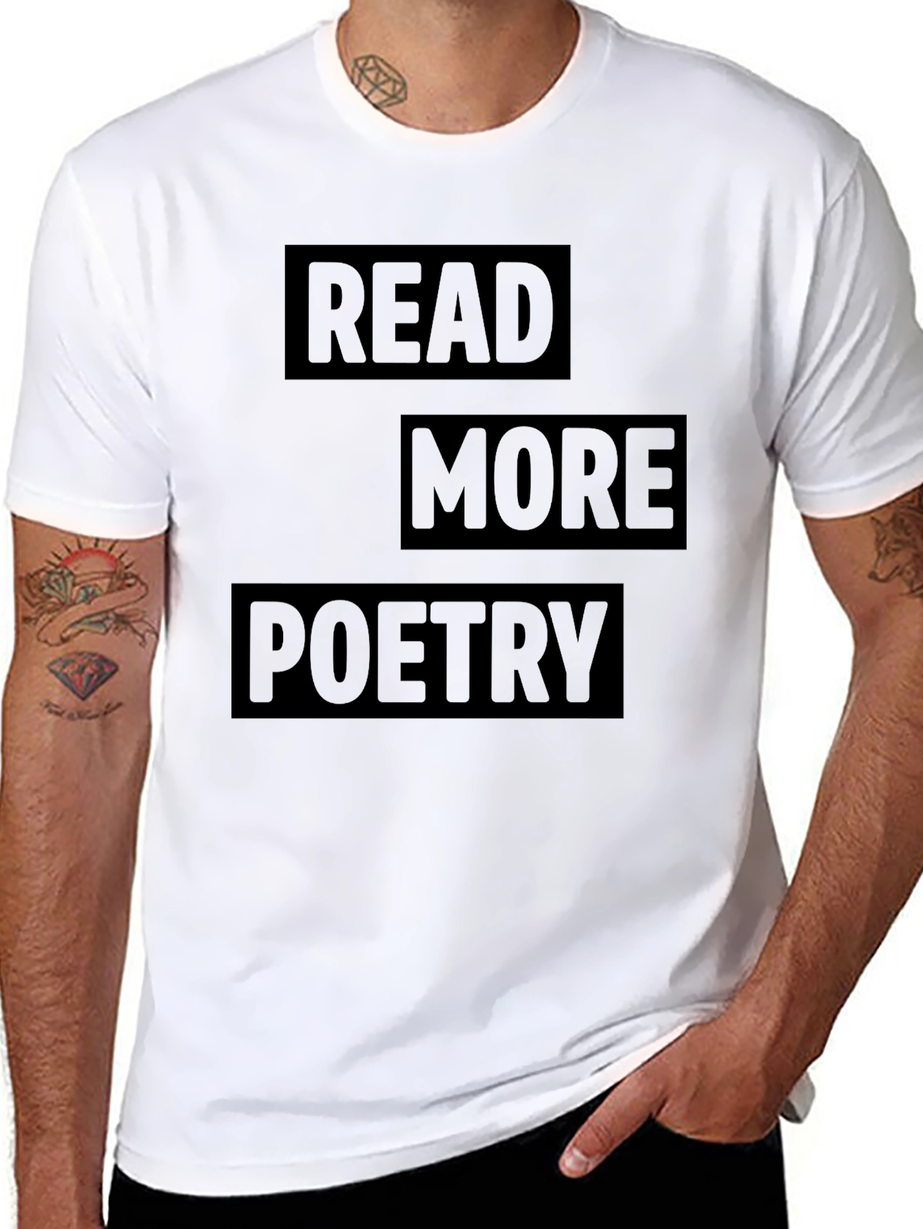 Read More Poetry Graphic T-Shirt