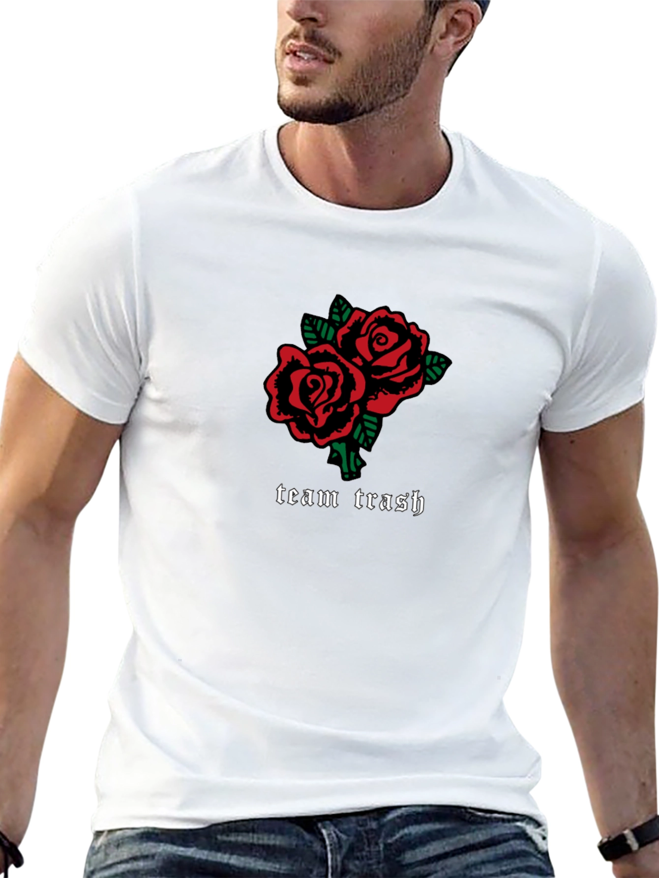 Team Trash Roses Graphic T-Shirt