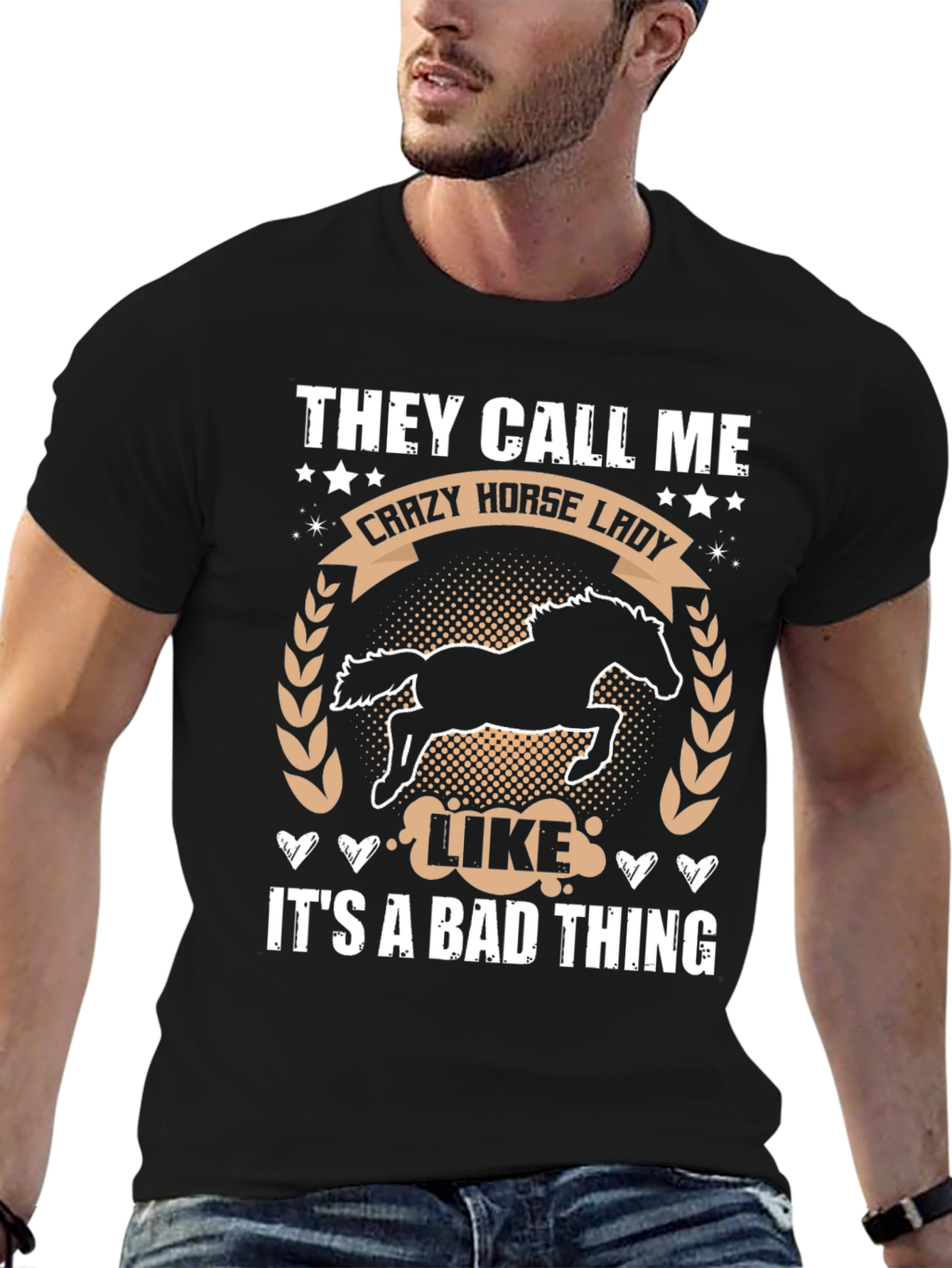 Crazy Horse Lady Graphic Tee