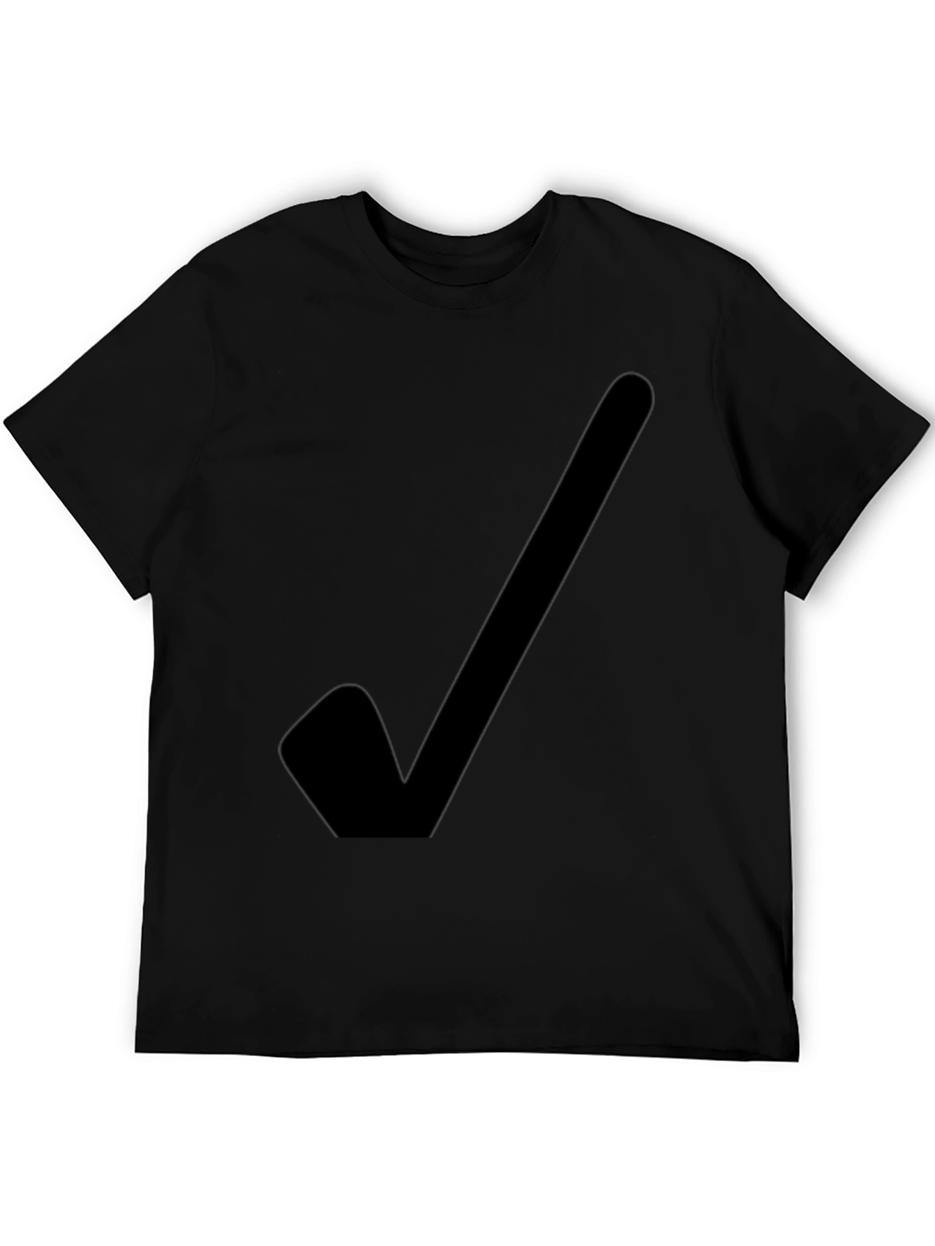 Right Choice Black T-Shirt - Simple Statement Tee
