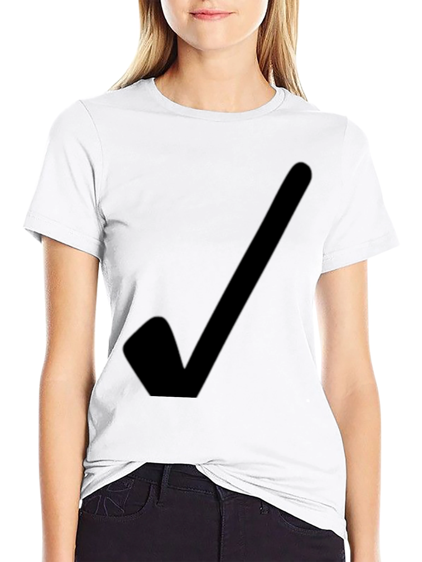 Right Choice Black T-Shirt - Simple Statement Tee
