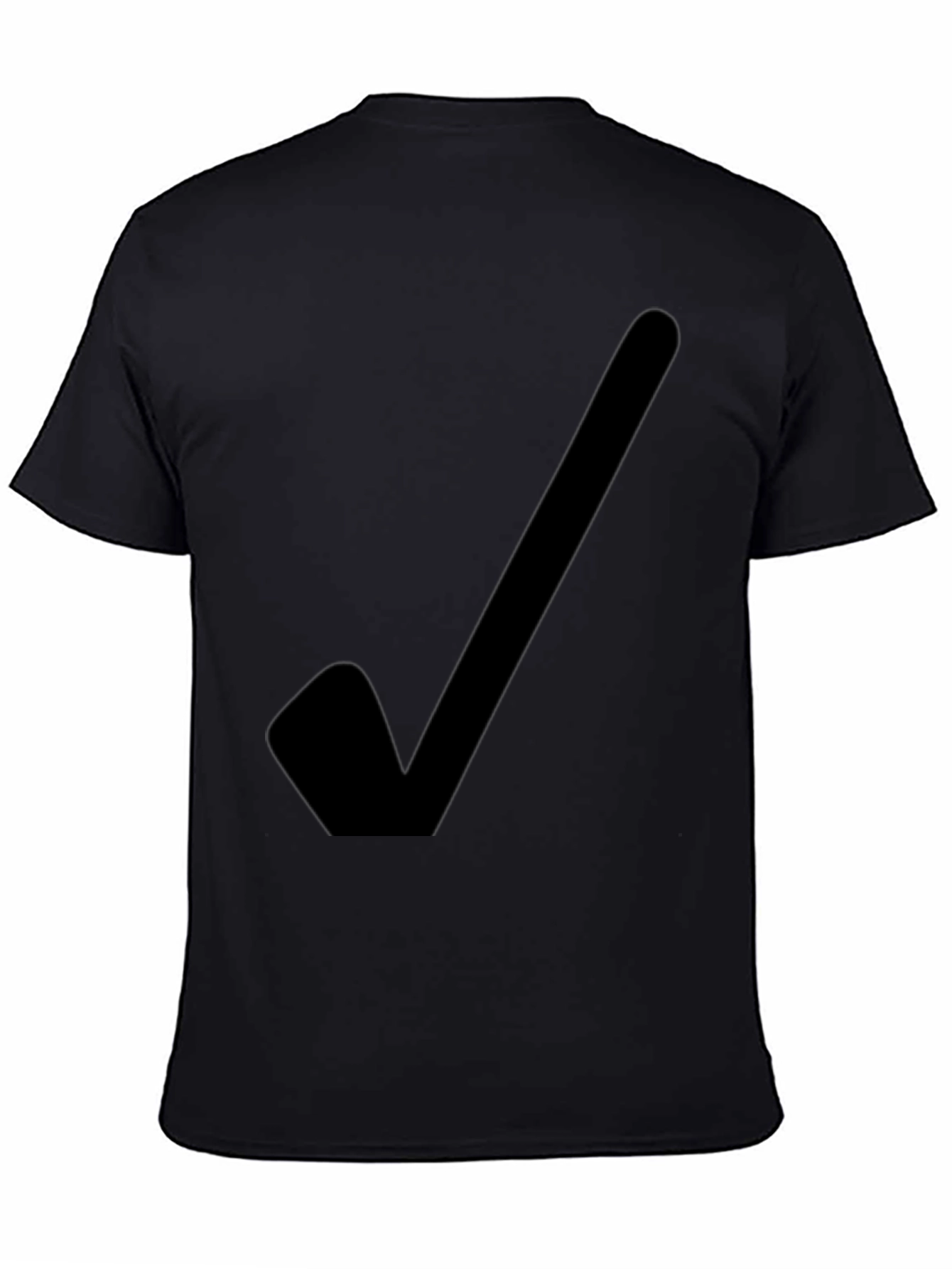 Right Choice Black T-Shirt - Simple Statement Tee