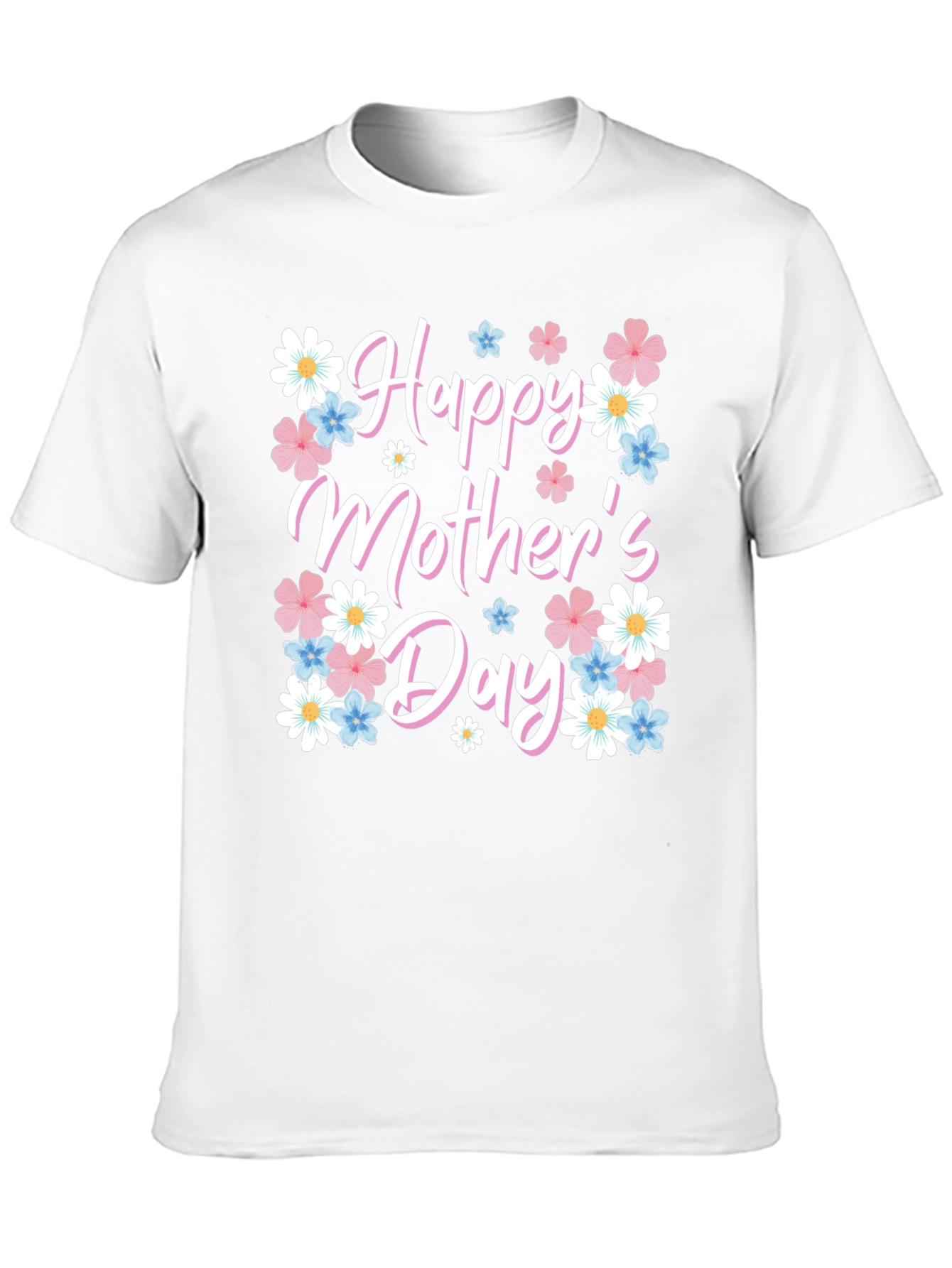 Happy Mothers Day Floral T-Shirt