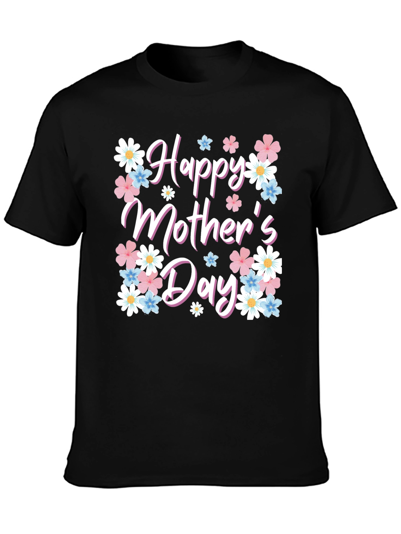 Happy Mothers Day Floral T-Shirt