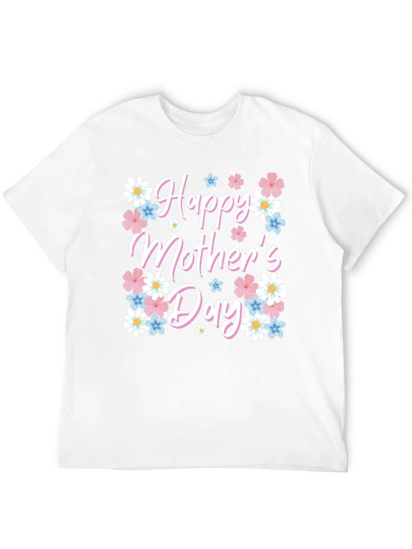 Happy Mothers Day Floral T-Shirt