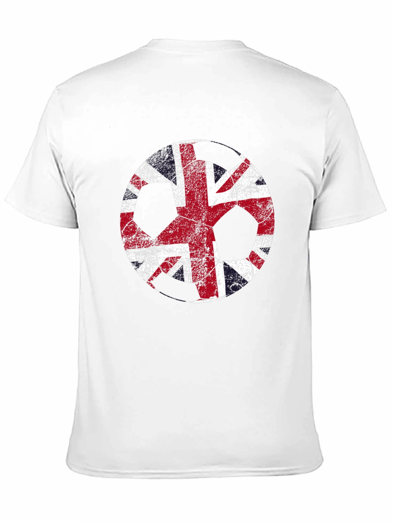 Union Jack Peace Sign Graphic Tee