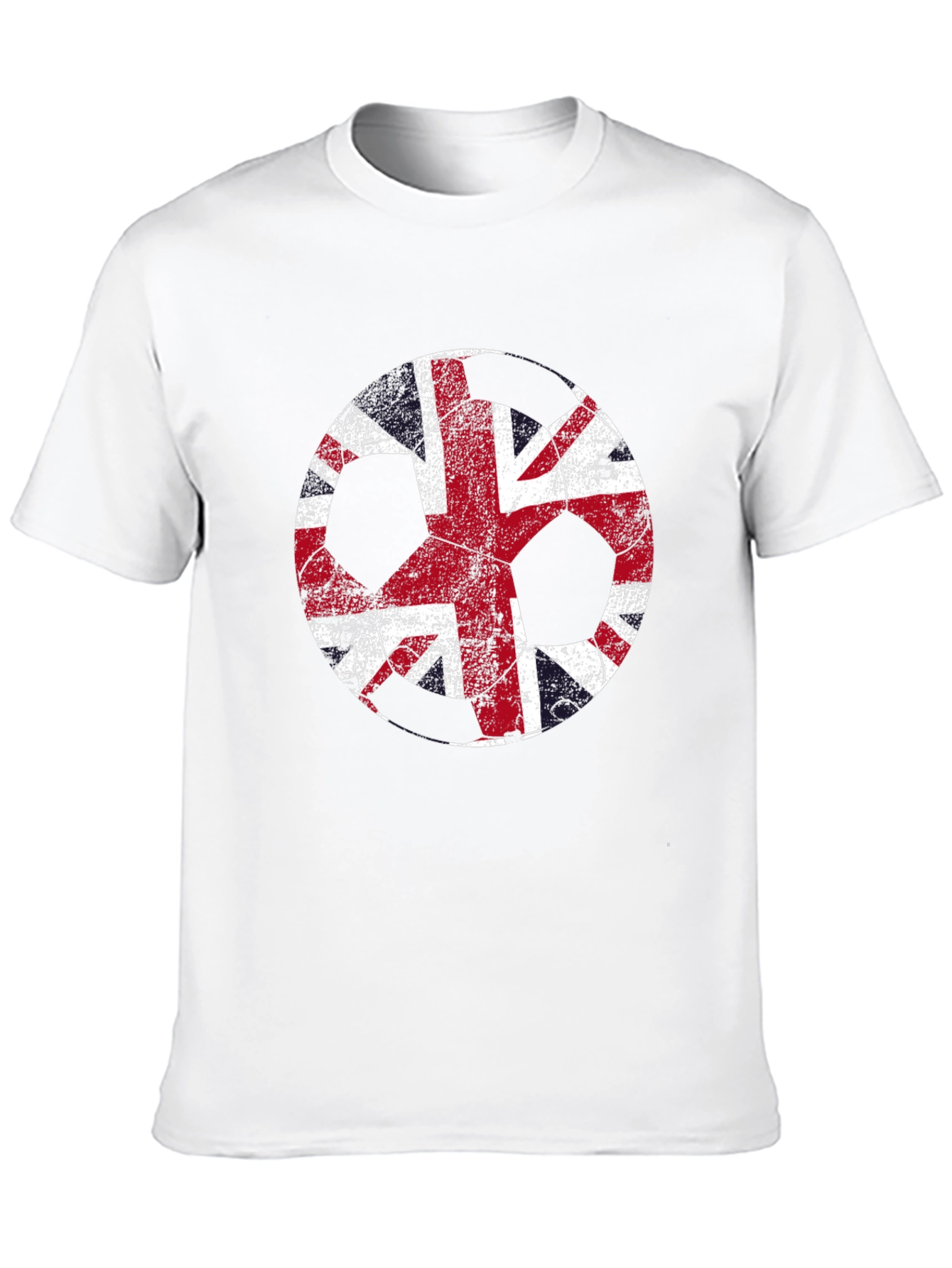 Union Jack Peace Sign Graphic Tee