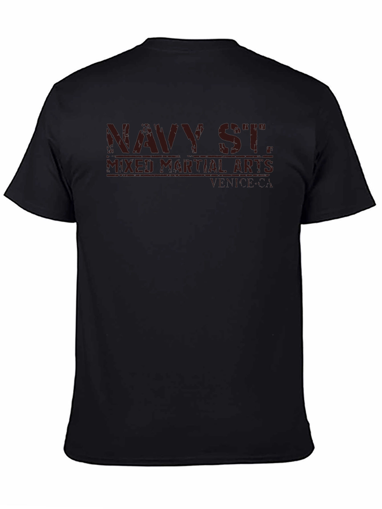 Navy St. Mixed Martial Arts T-Shirt - Black