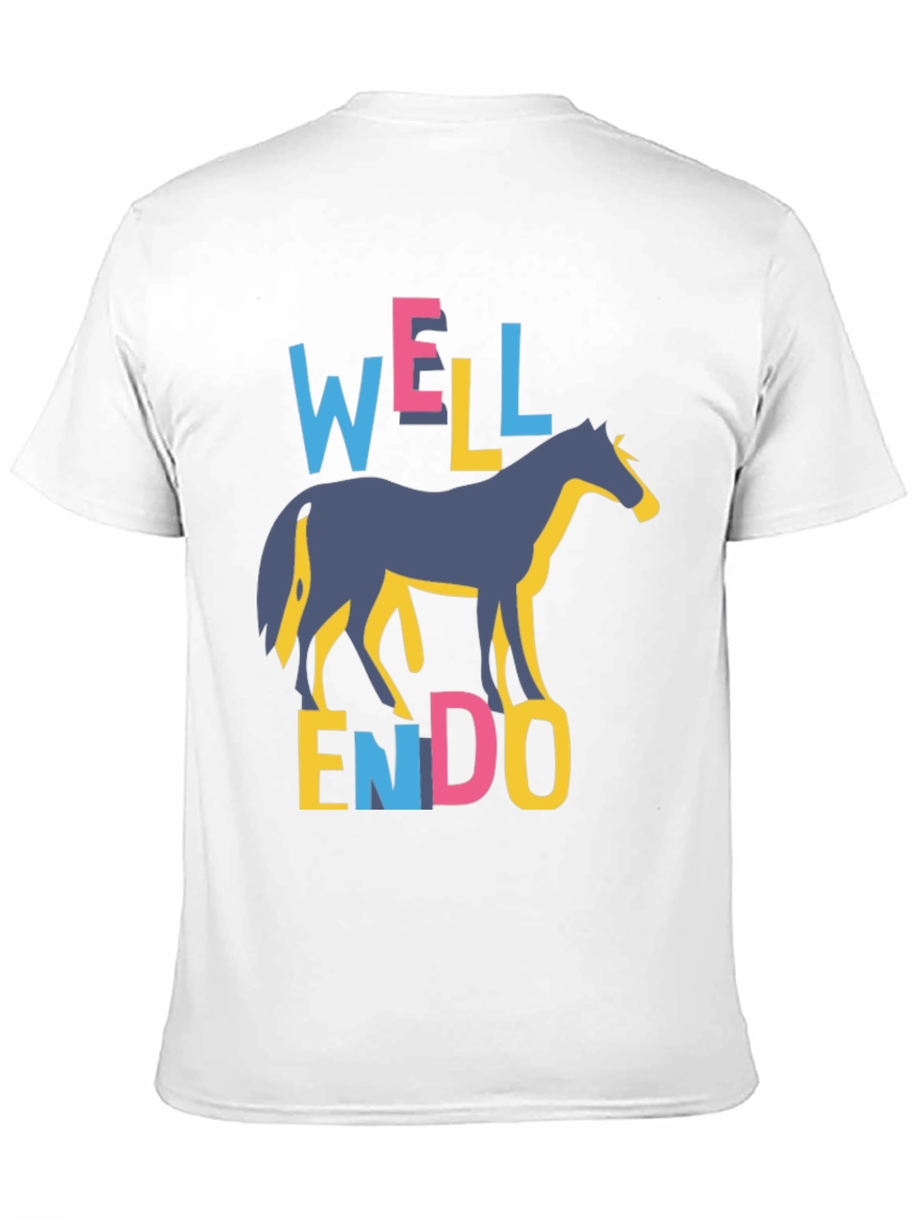 Well Endowed Horse Graphic T-Shirt