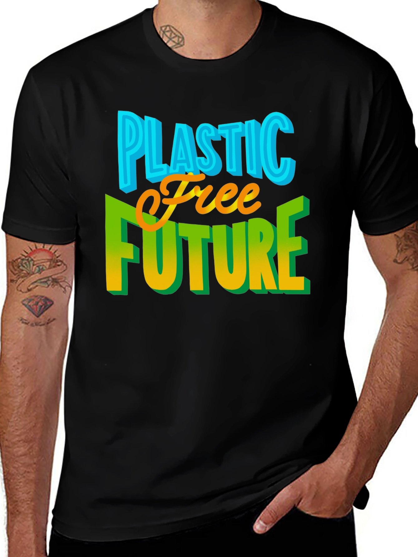 Plastic Free Future Graphic Tee