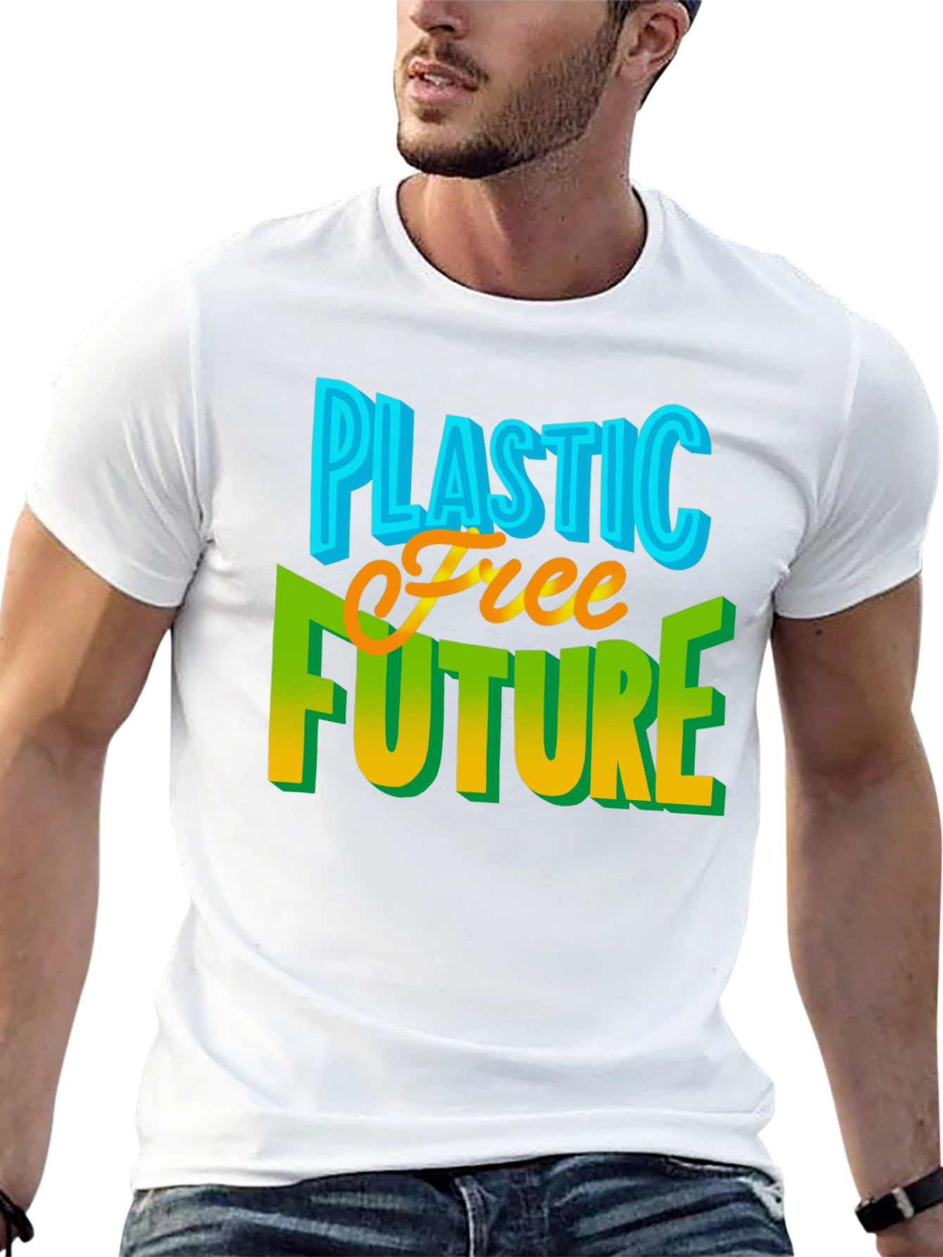 Plastic Free Future Graphic Tee
