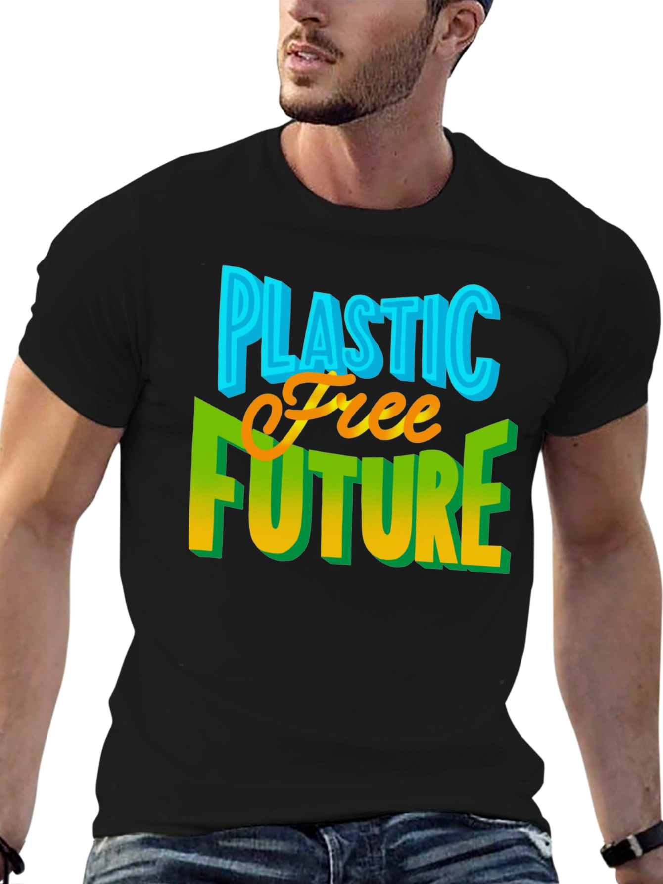Plastic Free Future Graphic Tee