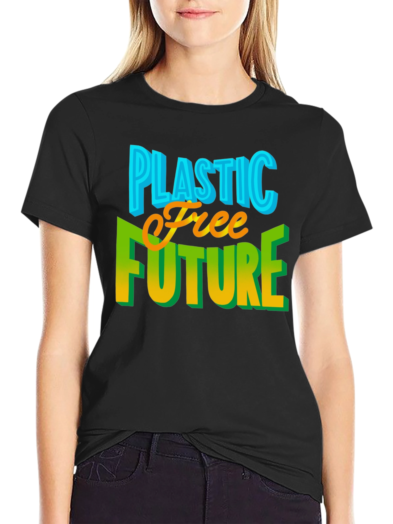 Plastic Free Future Graphic Tee