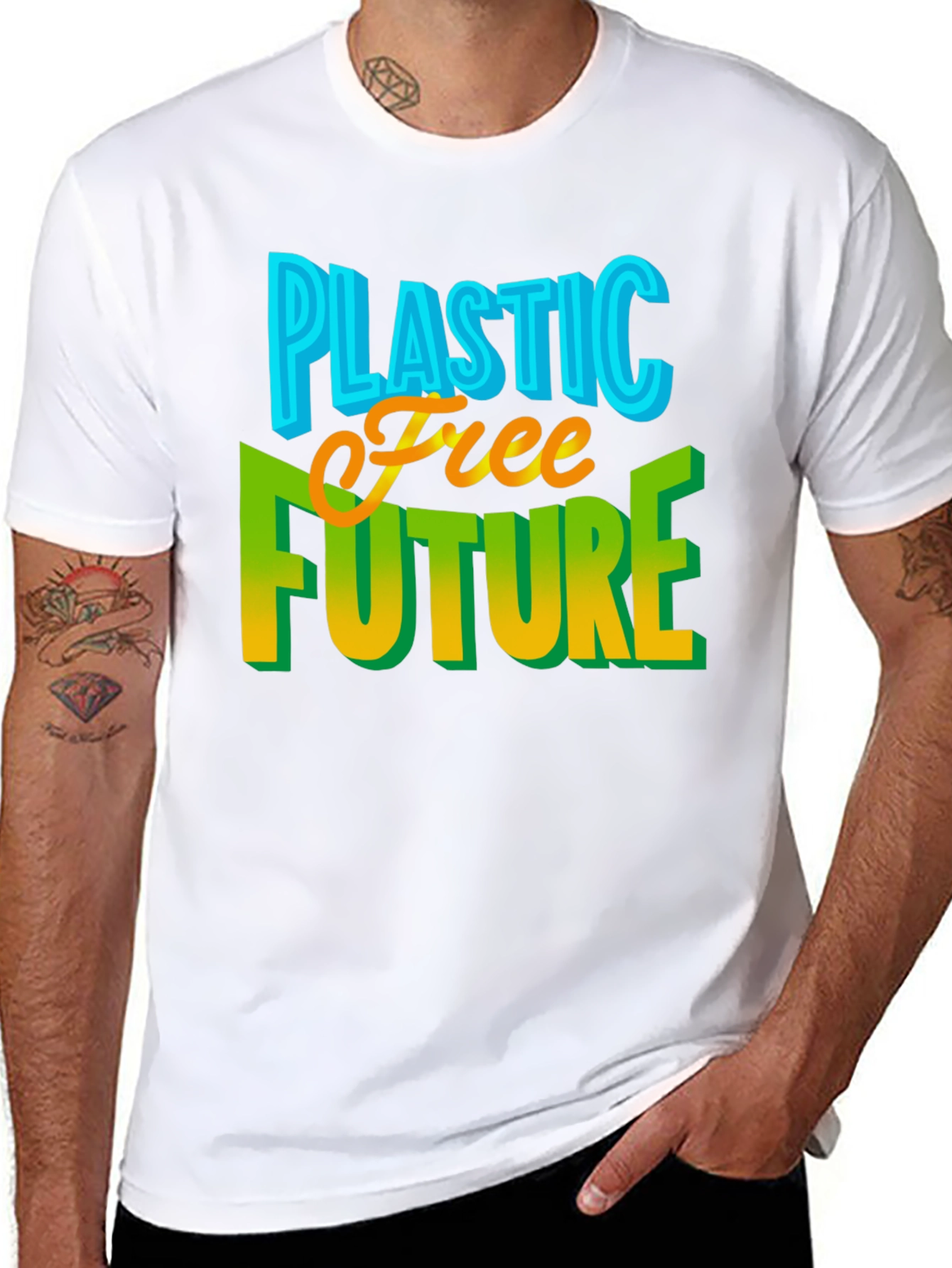 Plastic Free Future Graphic Tee