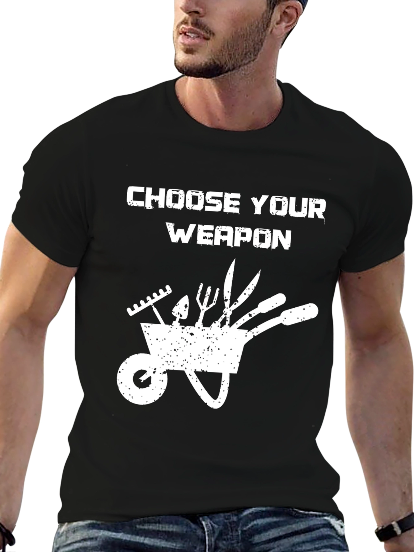 Choose Your Weapon Gardening T-Shirt
