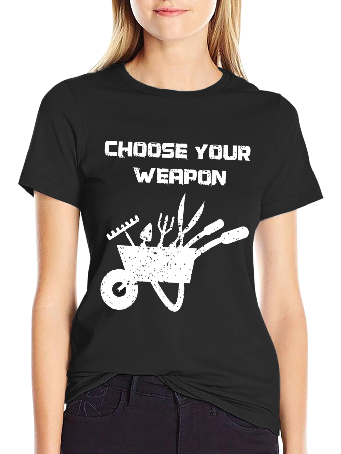 Choose Your Weapon Gardening T-Shirt